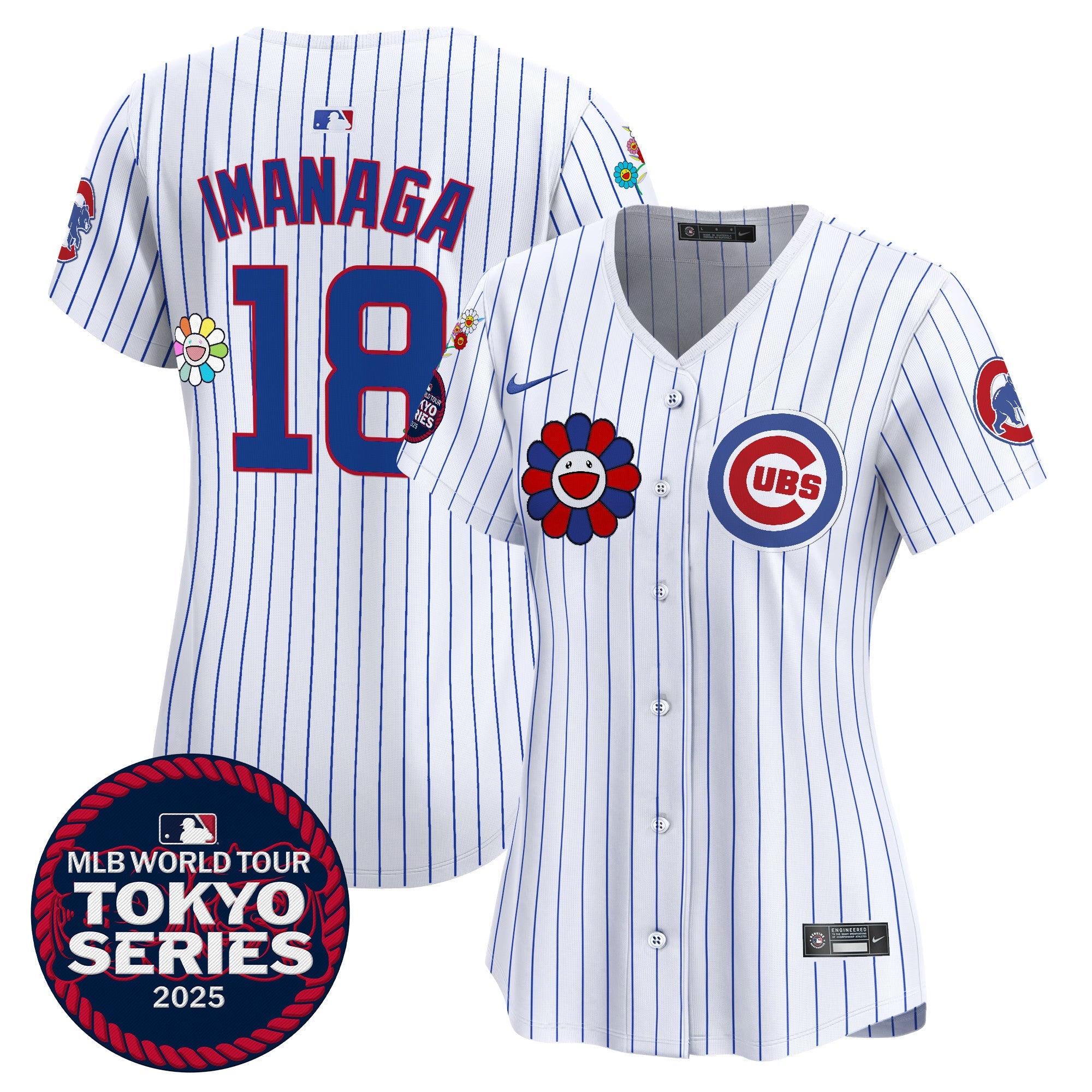 Women’s Chicago Tokyo Series 2025 Vapor Premier Limited Jersey – Stitched