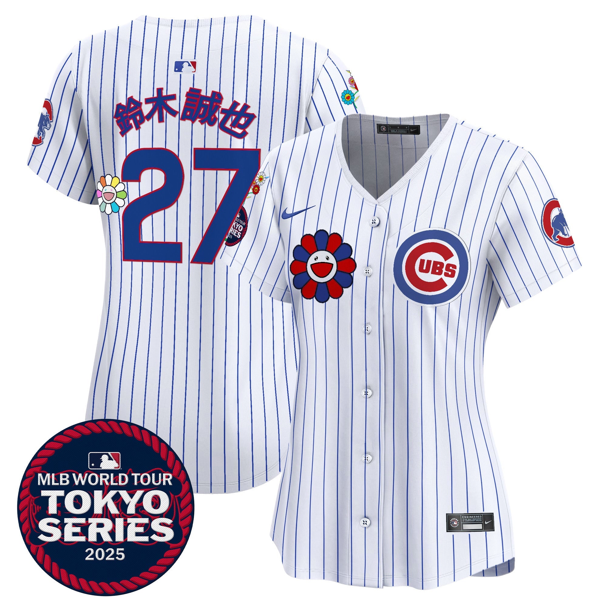 Women’s Chicago Tokyo Series 2025 Vapor Premier Limited Jersey – Stitched