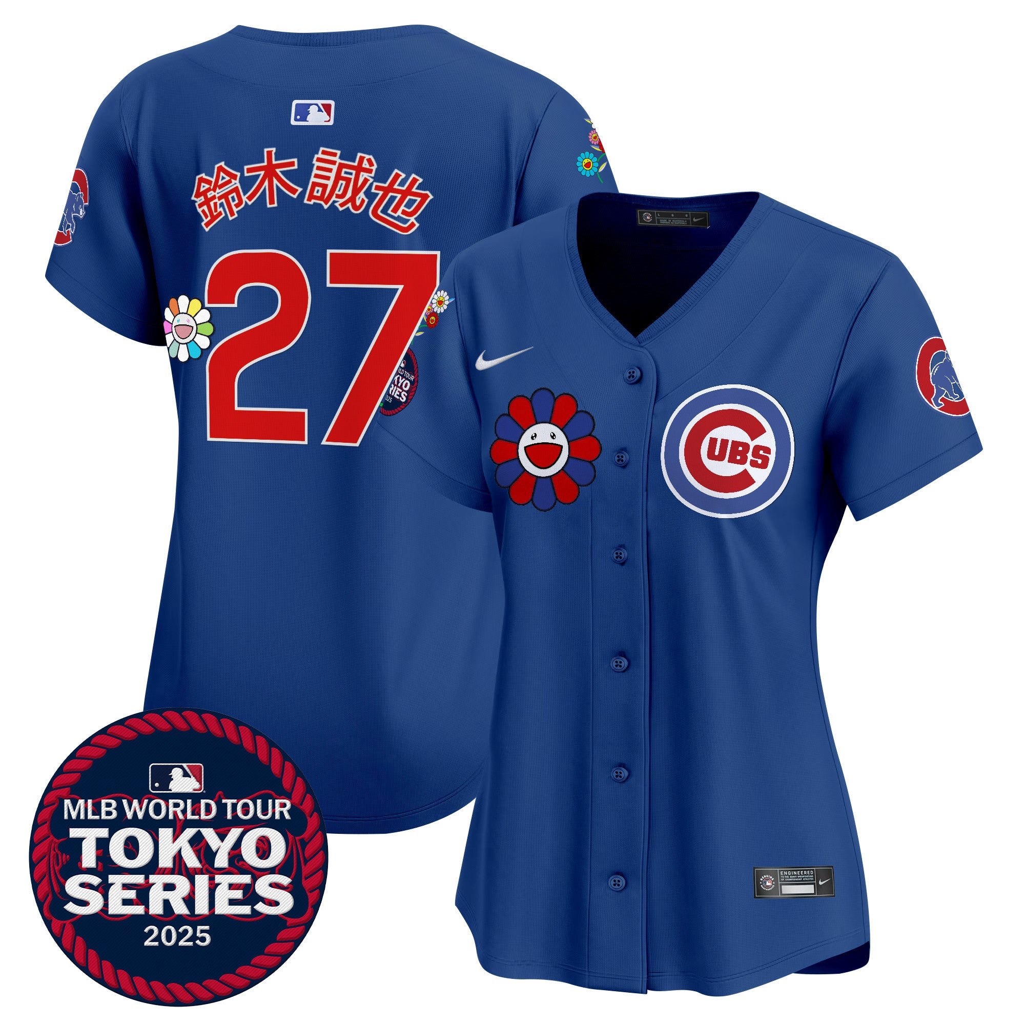 Women’s Chicago Tokyo Series 2025 Vapor Premier Limited Jersey – Stitched