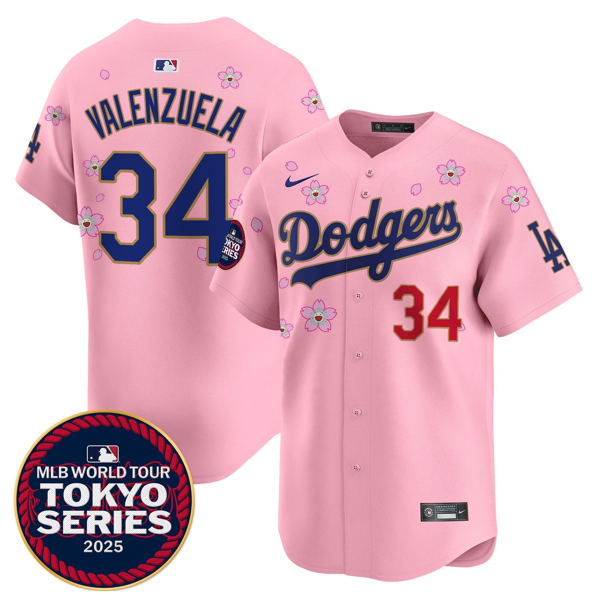 Men’s Tokyo Series 2025 Gold Trim Vapor Premier Limited Jersey – Stitched