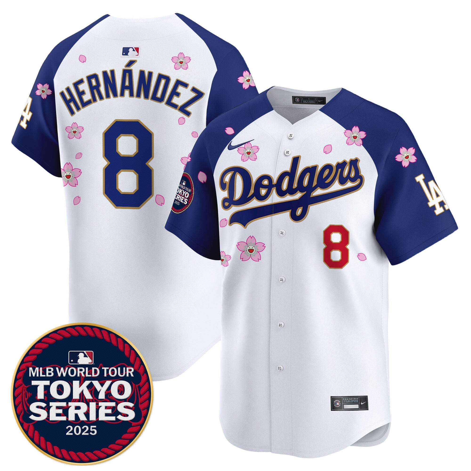 Men’s Tokyo Series 2025 Gold Trim Vapor Premier Limited Jersey – Stitched