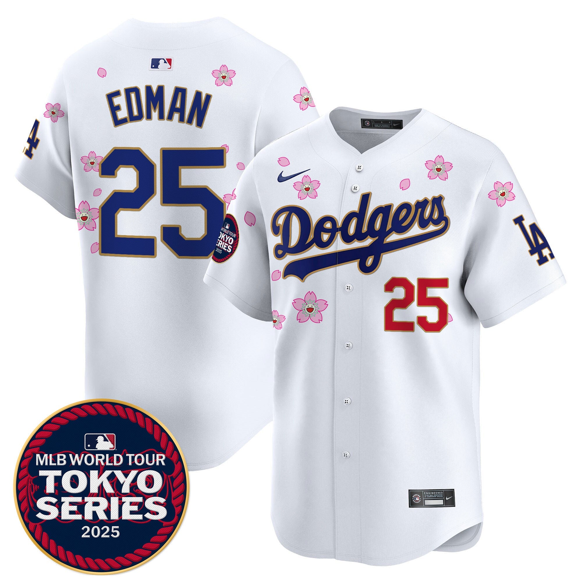 Men’s Tokyo Series 2025 Gold Trim Vapor Premier Limited Jersey V2 – Stitched