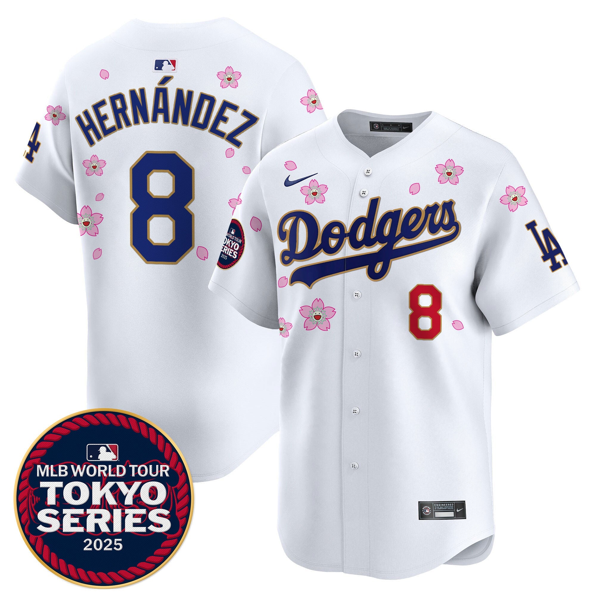 Men’s Tokyo Series 2025 Gold Trim Vapor Premier Limited Jersey V2 – Stitched