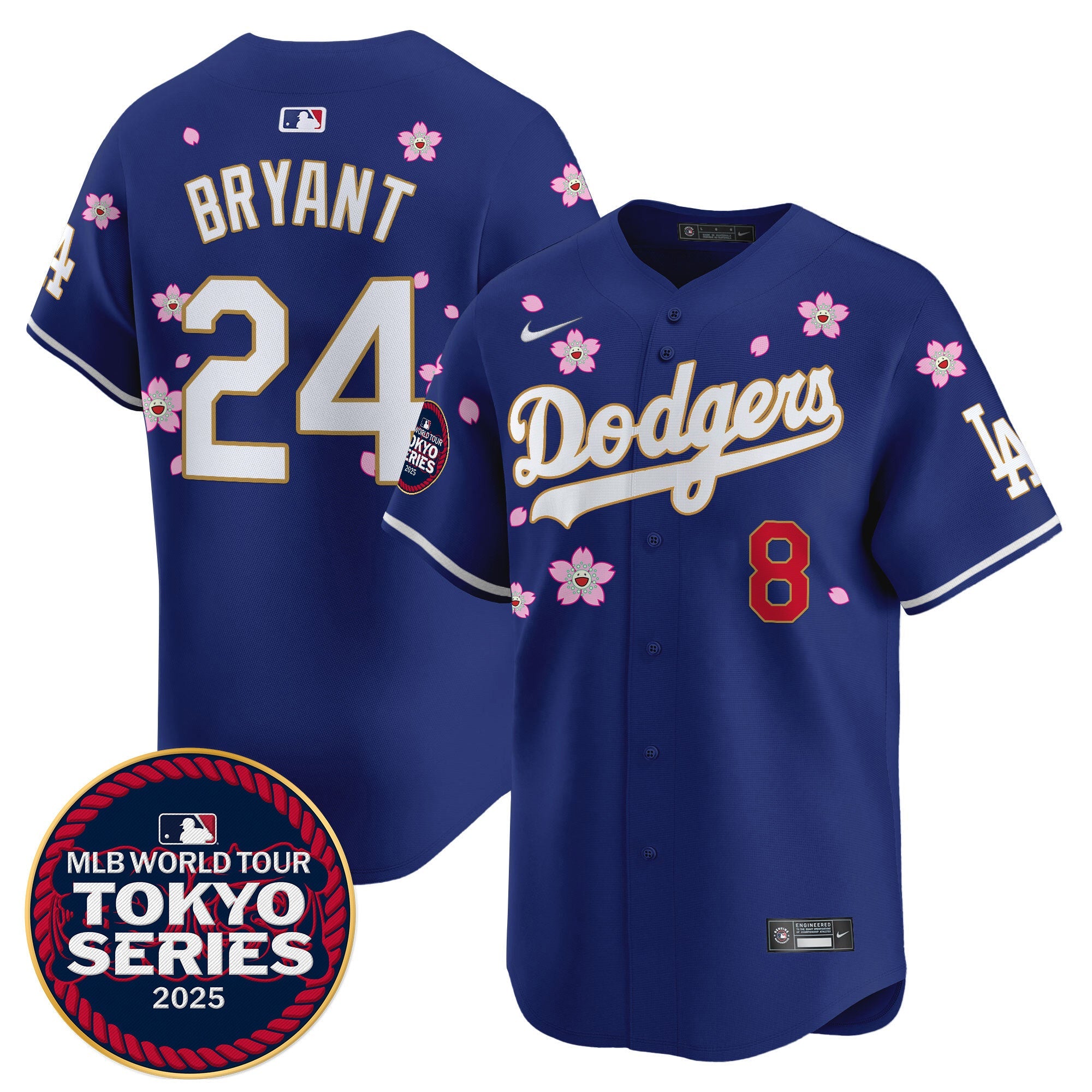 Men’s Tokyo Series 2025 Gold Trim Vapor Premier Limited Jersey V2 – Stitched