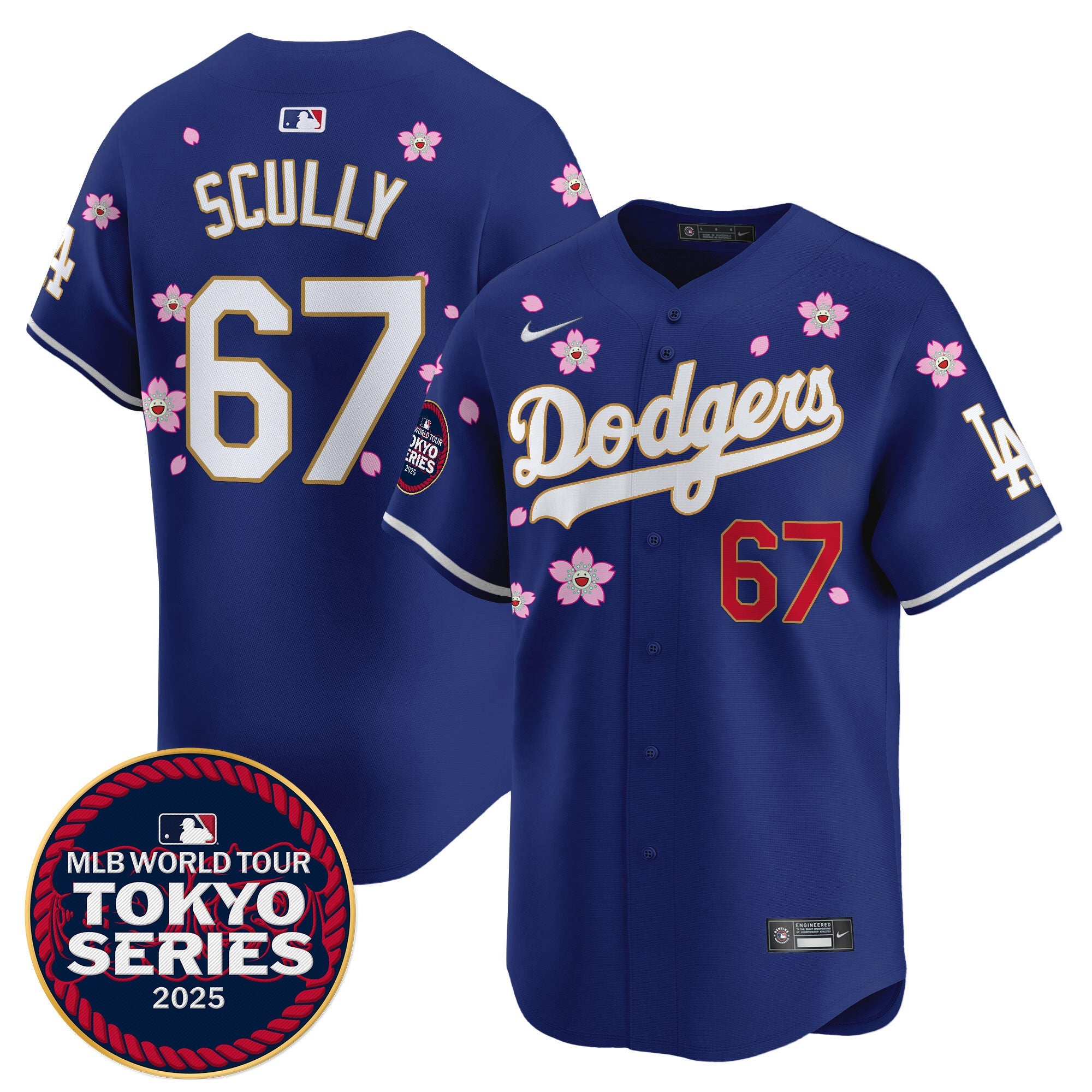 Men’s Tokyo Series 2025 Gold Trim Vapor Premier Limited Jersey V2 – Stitched