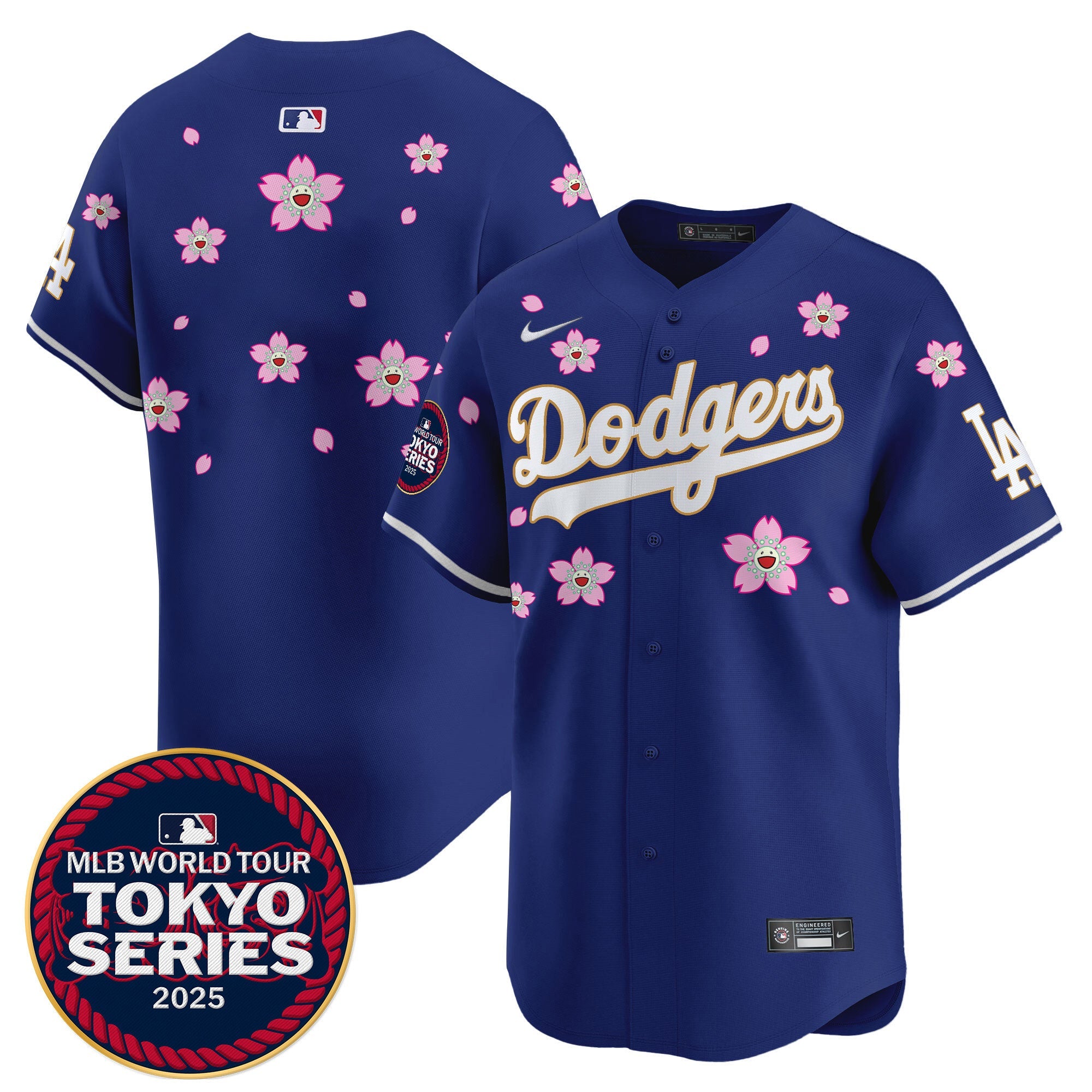 Men’s Tokyo Series 2025 Gold Trim Vapor Premier Limited Jersey V2 – Stitched