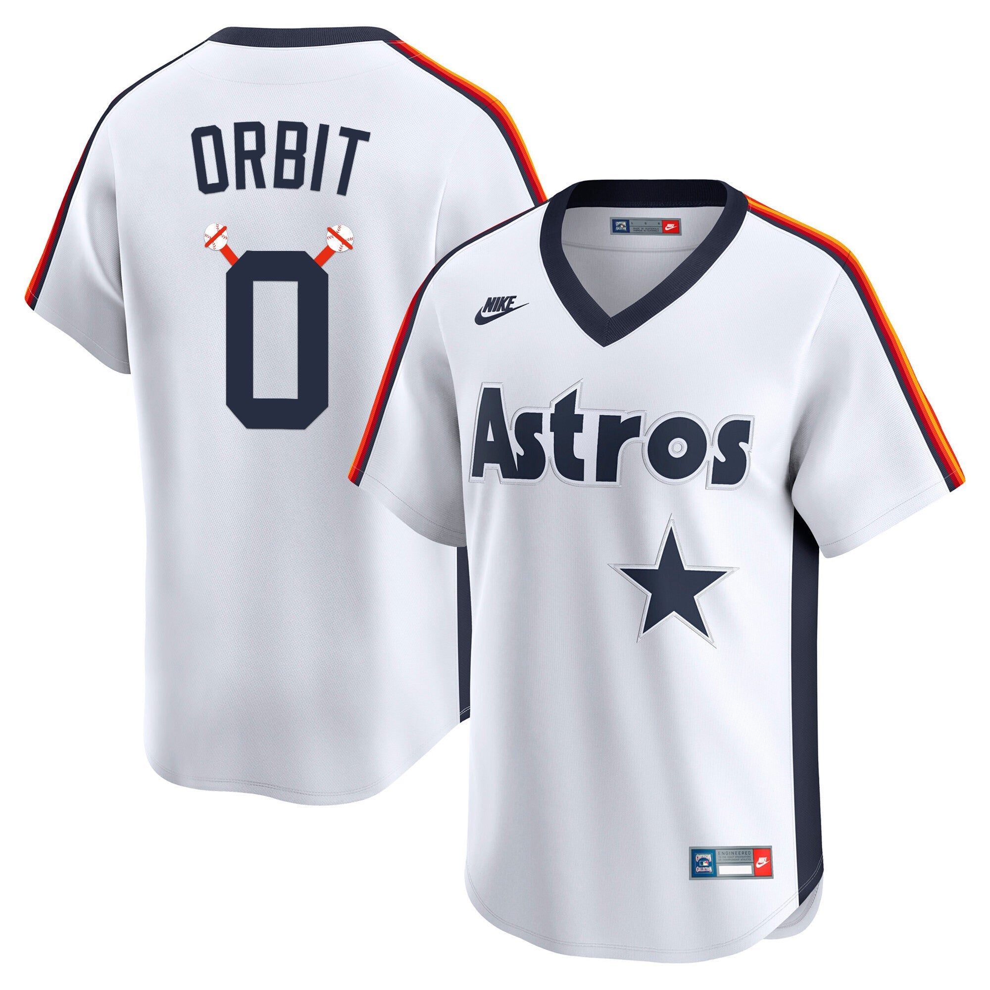 Men’s Houston Throwback Vapor Premier Limited Jersey