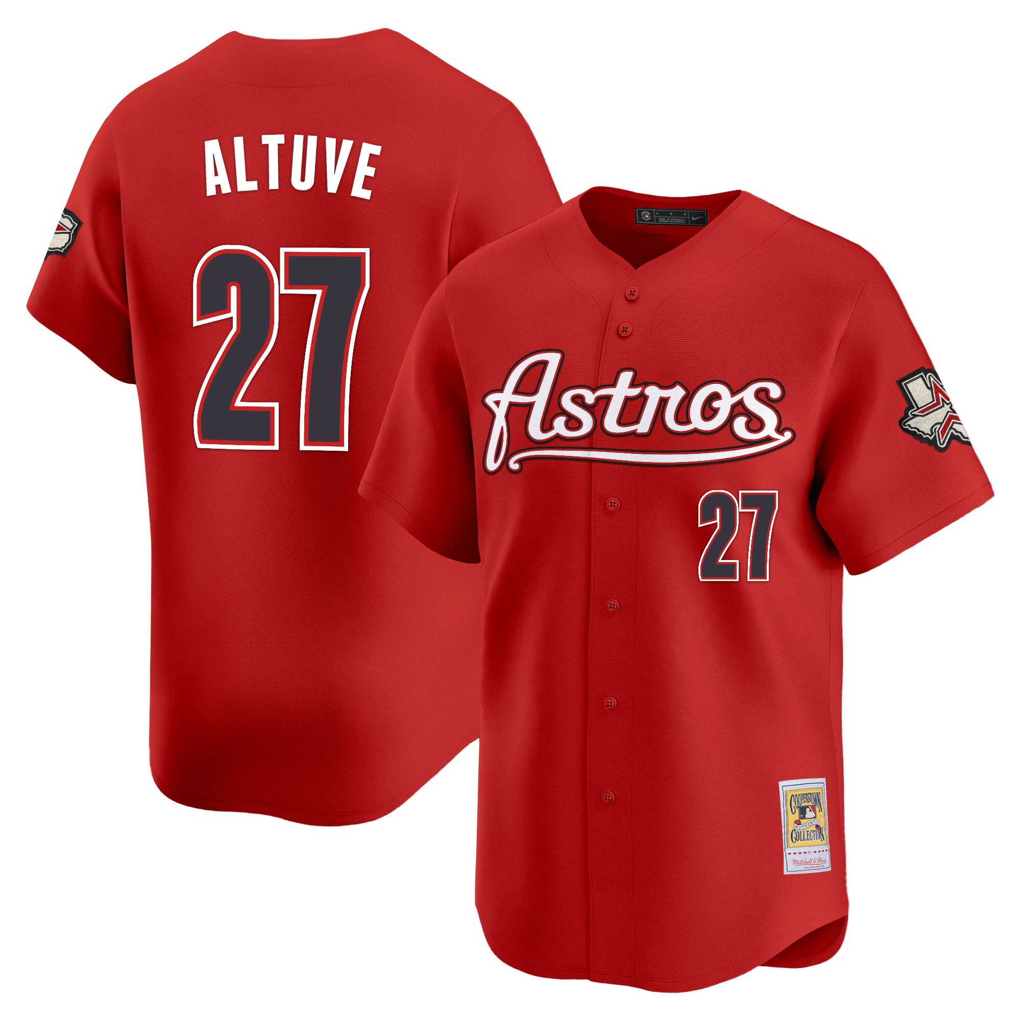 Men’s Houston Throwback Vapor Premier Limited Jersey