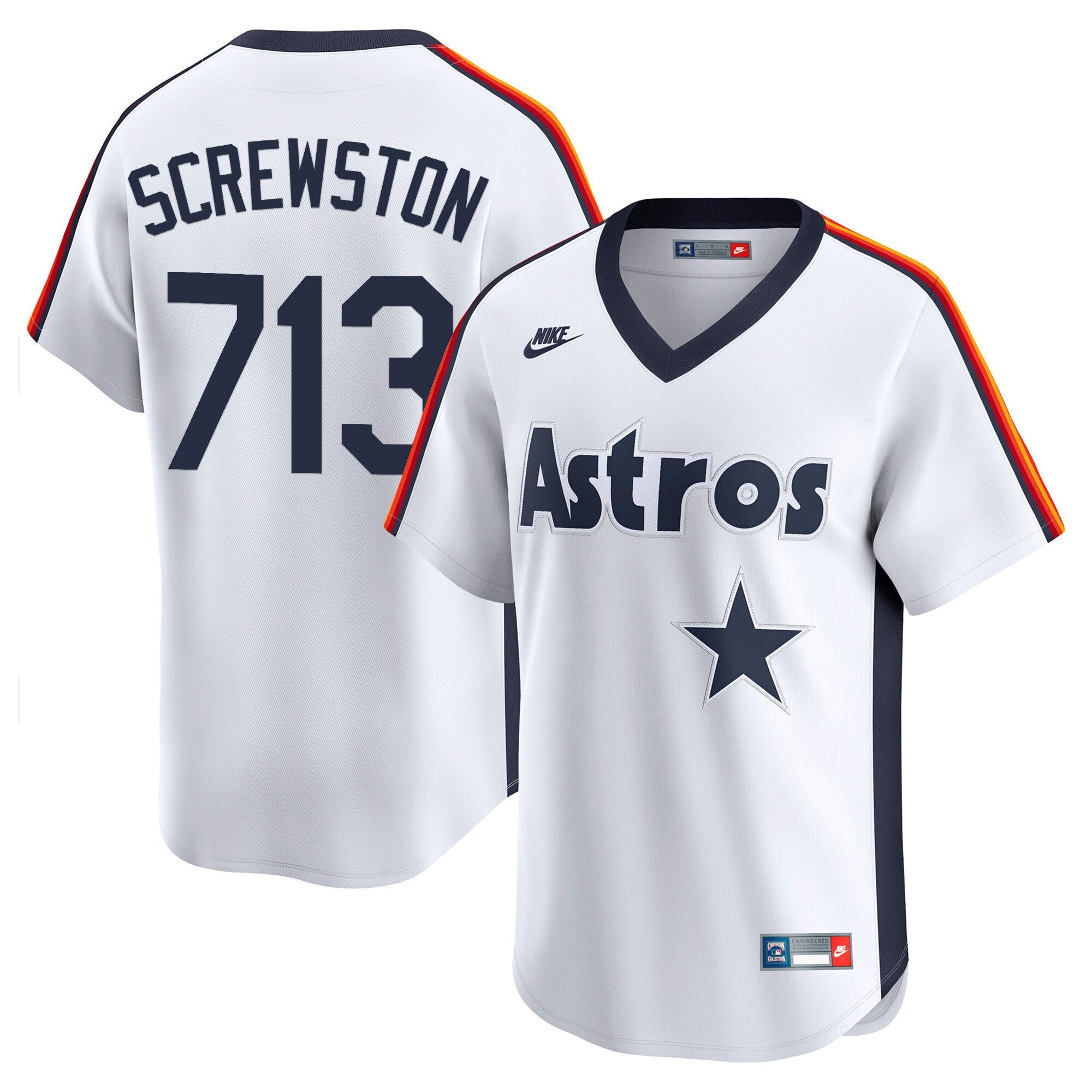 Men’s Houston Throwback Vapor Premier Limited Jersey