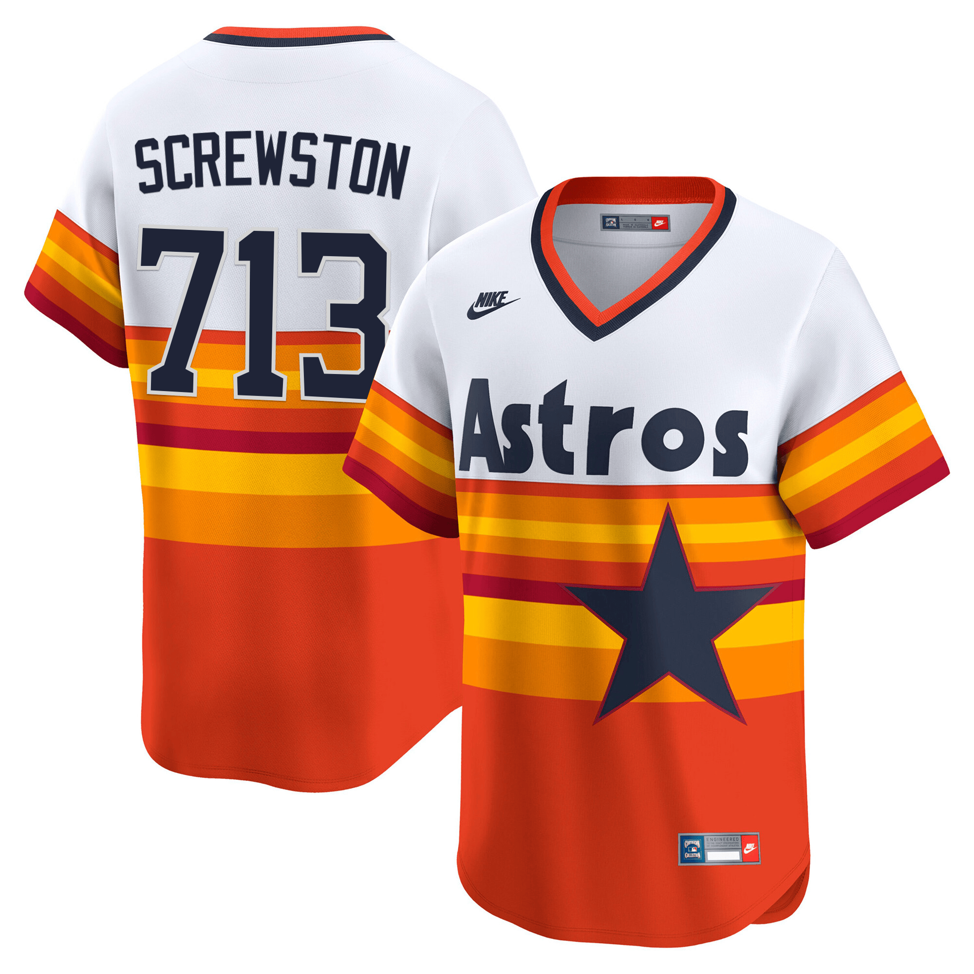 Men’s Houston Throwback Vapor Premier Limited Jersey