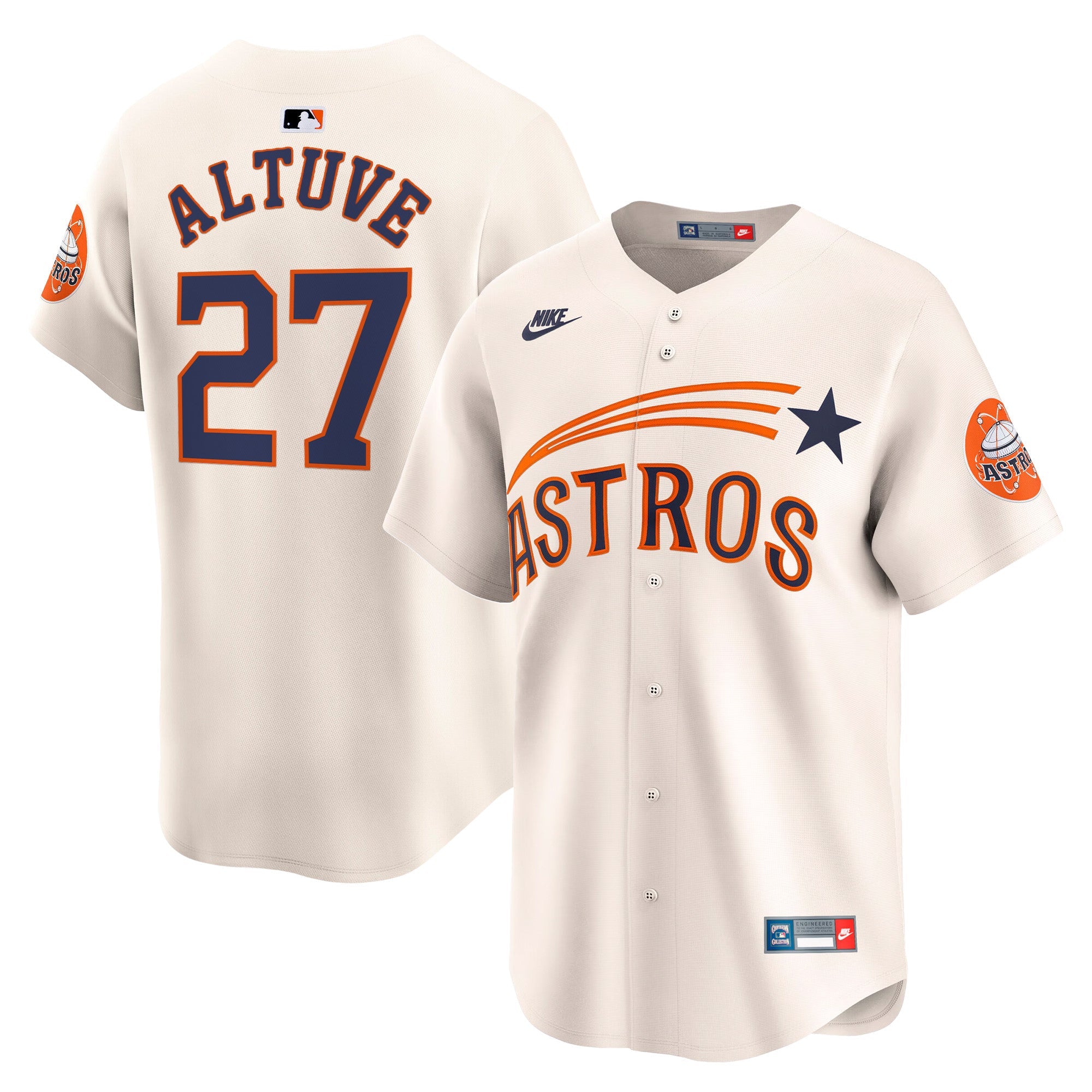 Men’s Houston Throwback Vapor Premier Limited Jersey