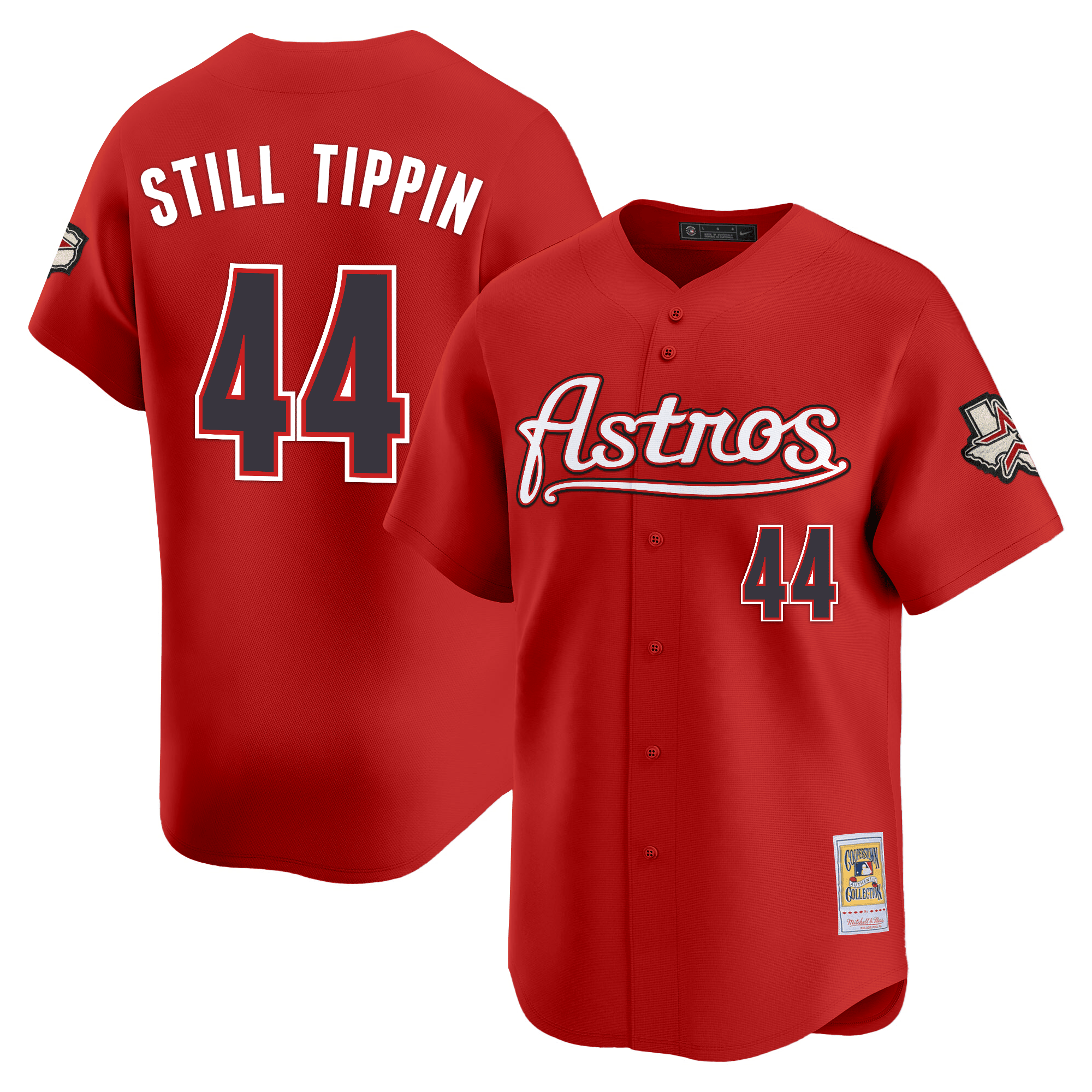 Men’s Houston Throwback Vapor Premier Limited Jersey
