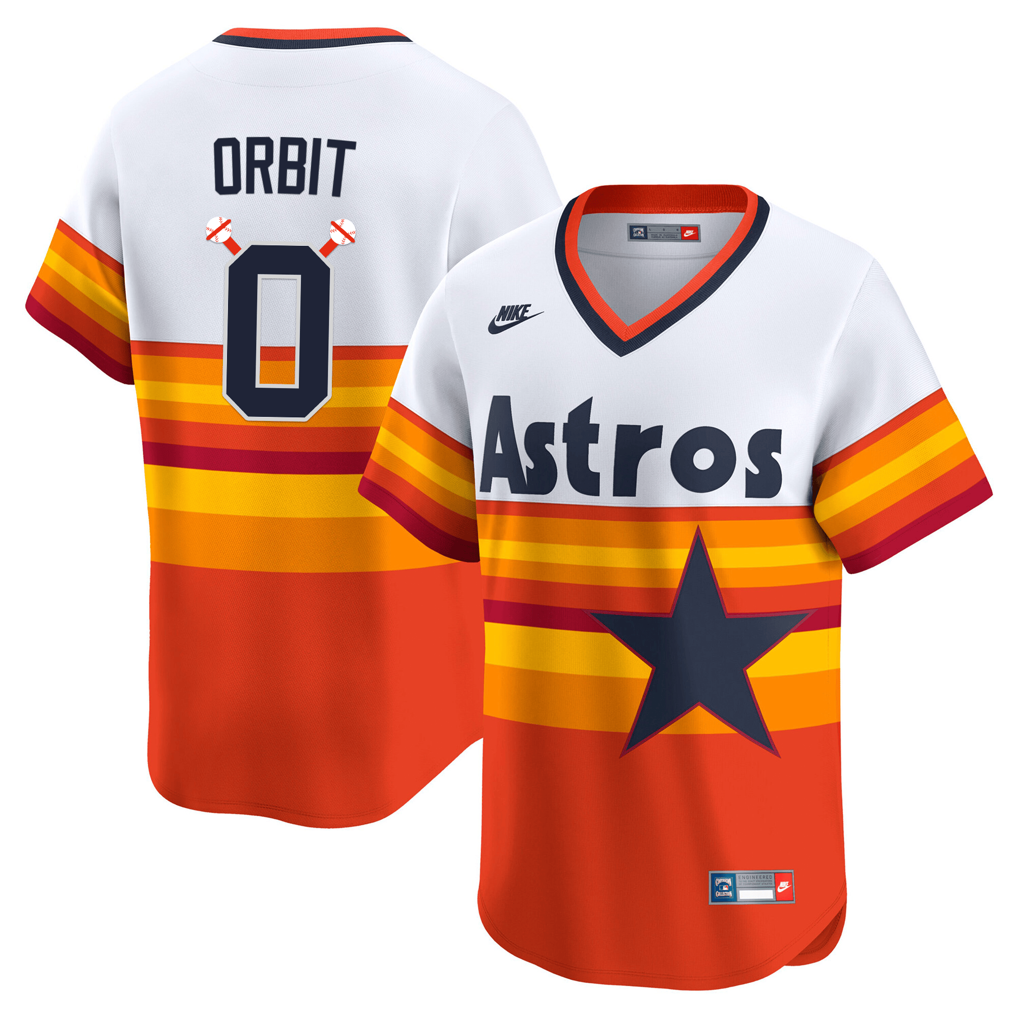 Men’s Houston Throwback Vapor Premier Limited Jersey