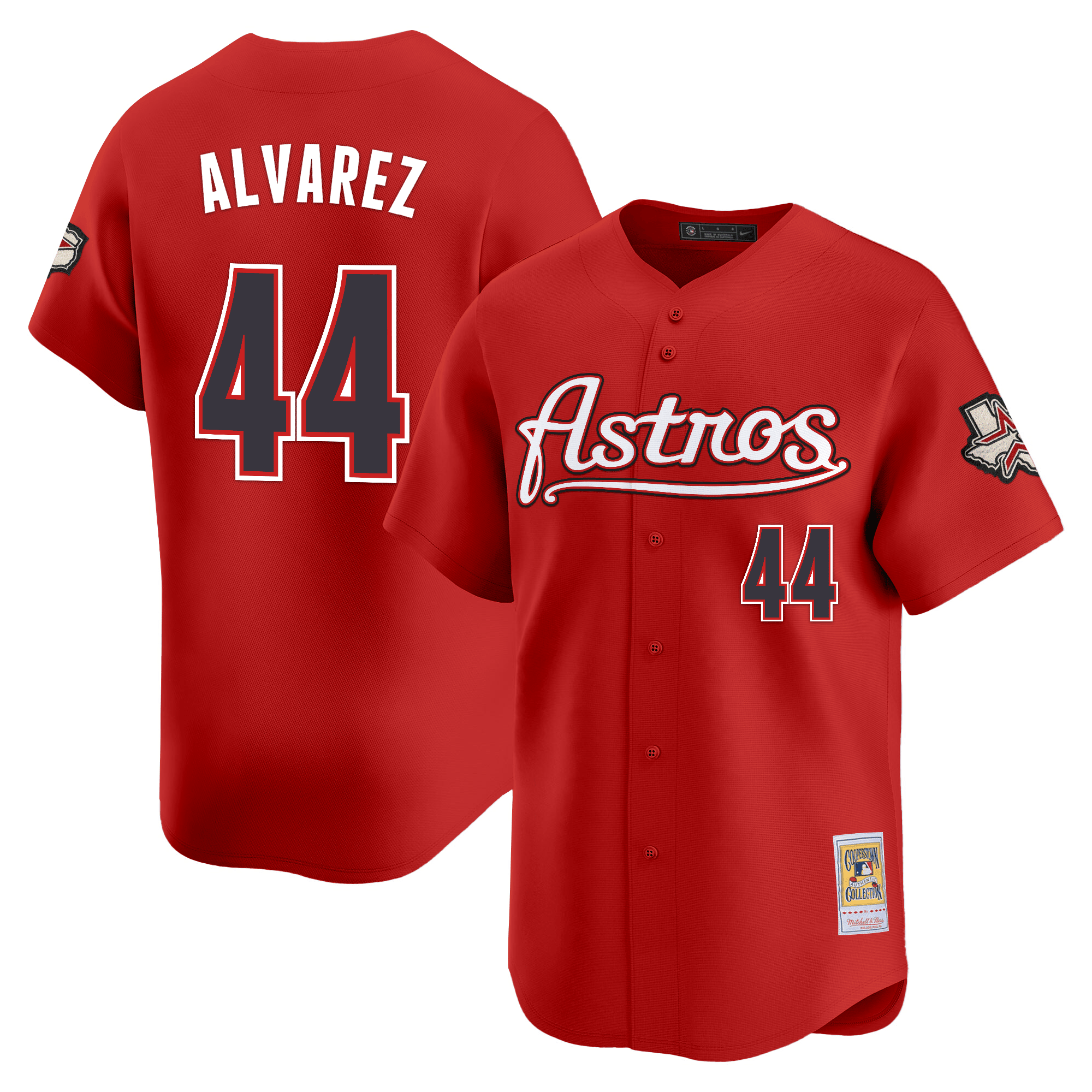 Men’s Houston Throwback Vapor Premier Limited Jersey