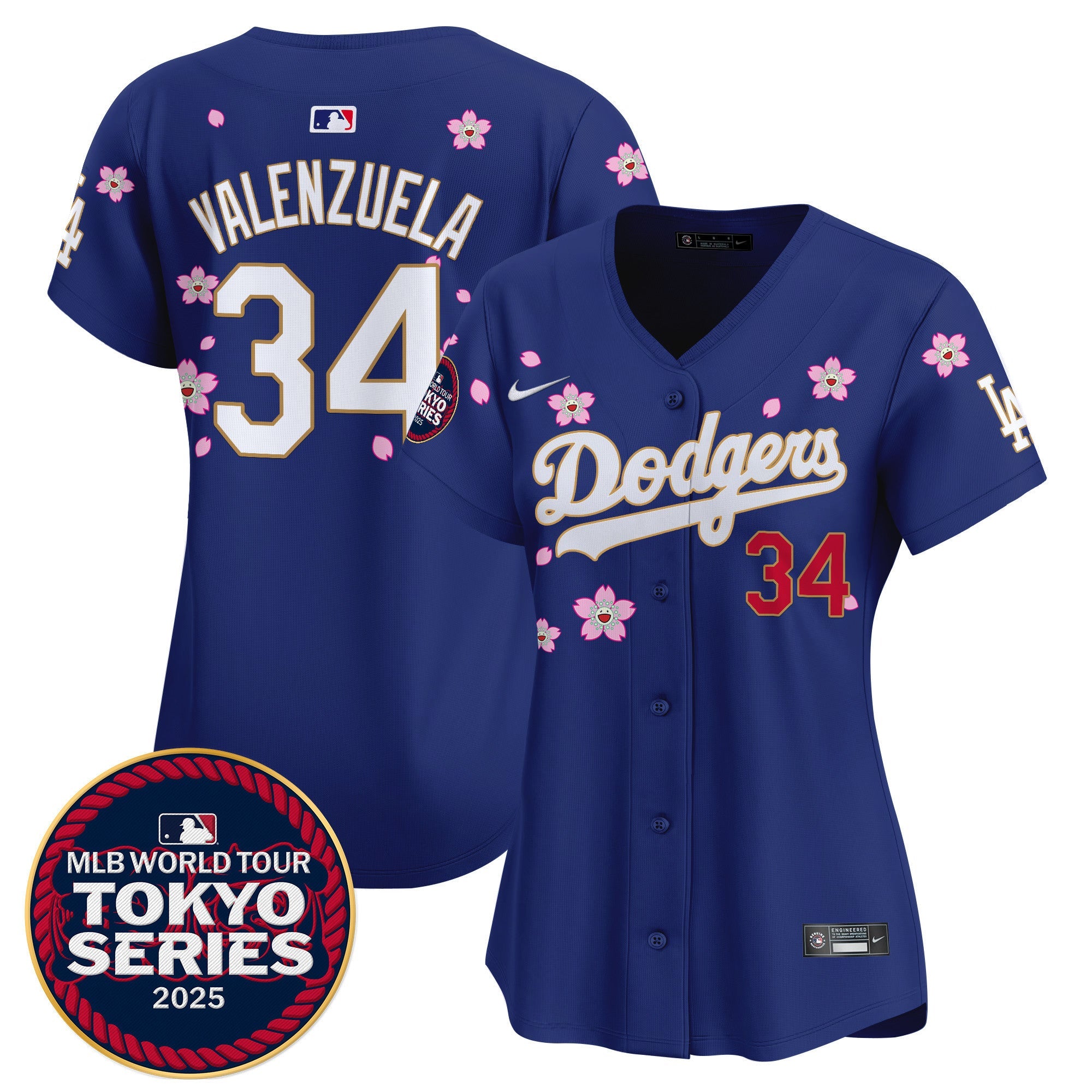 Women’s Tokyo Series 2025 Gold Trim Vapor Premier Limited Jersey V2 – Stitched