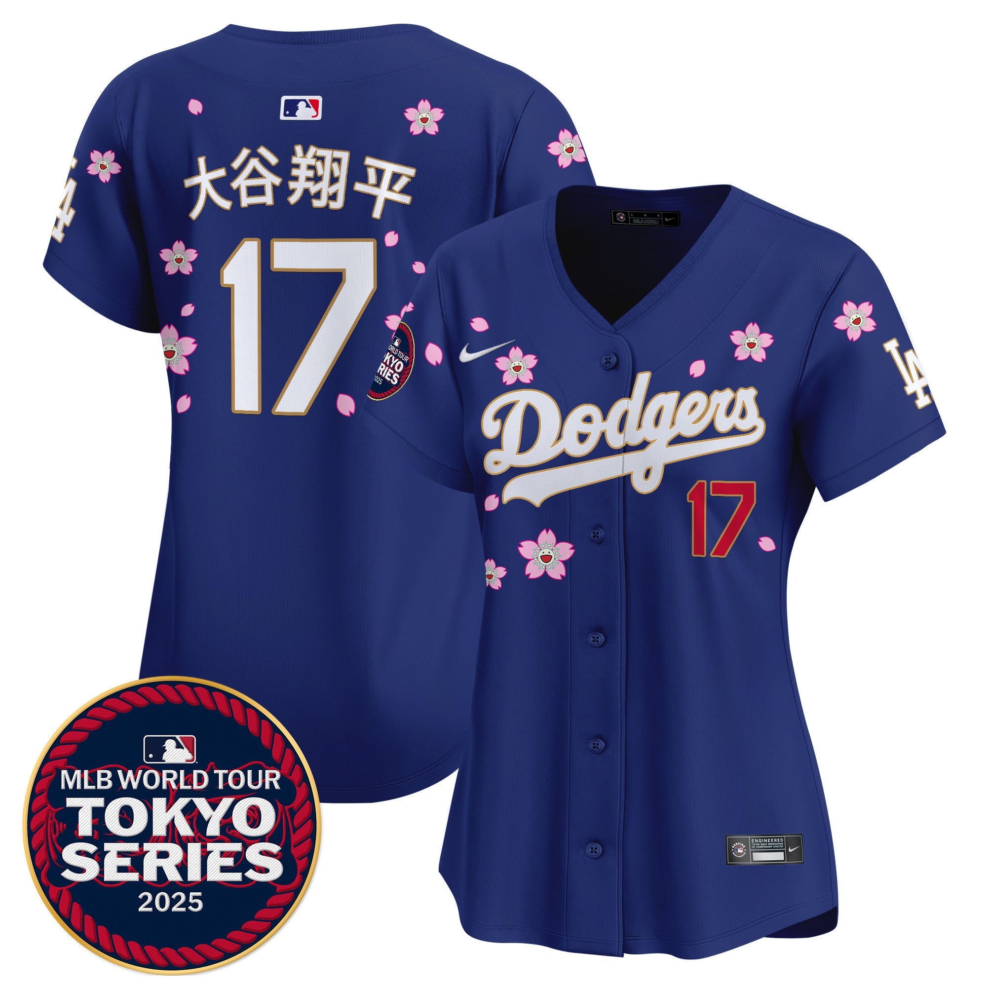 Women’s Tokyo Series 2025 Gold Trim Vapor Premier Limited Jersey V2 – Stitched
