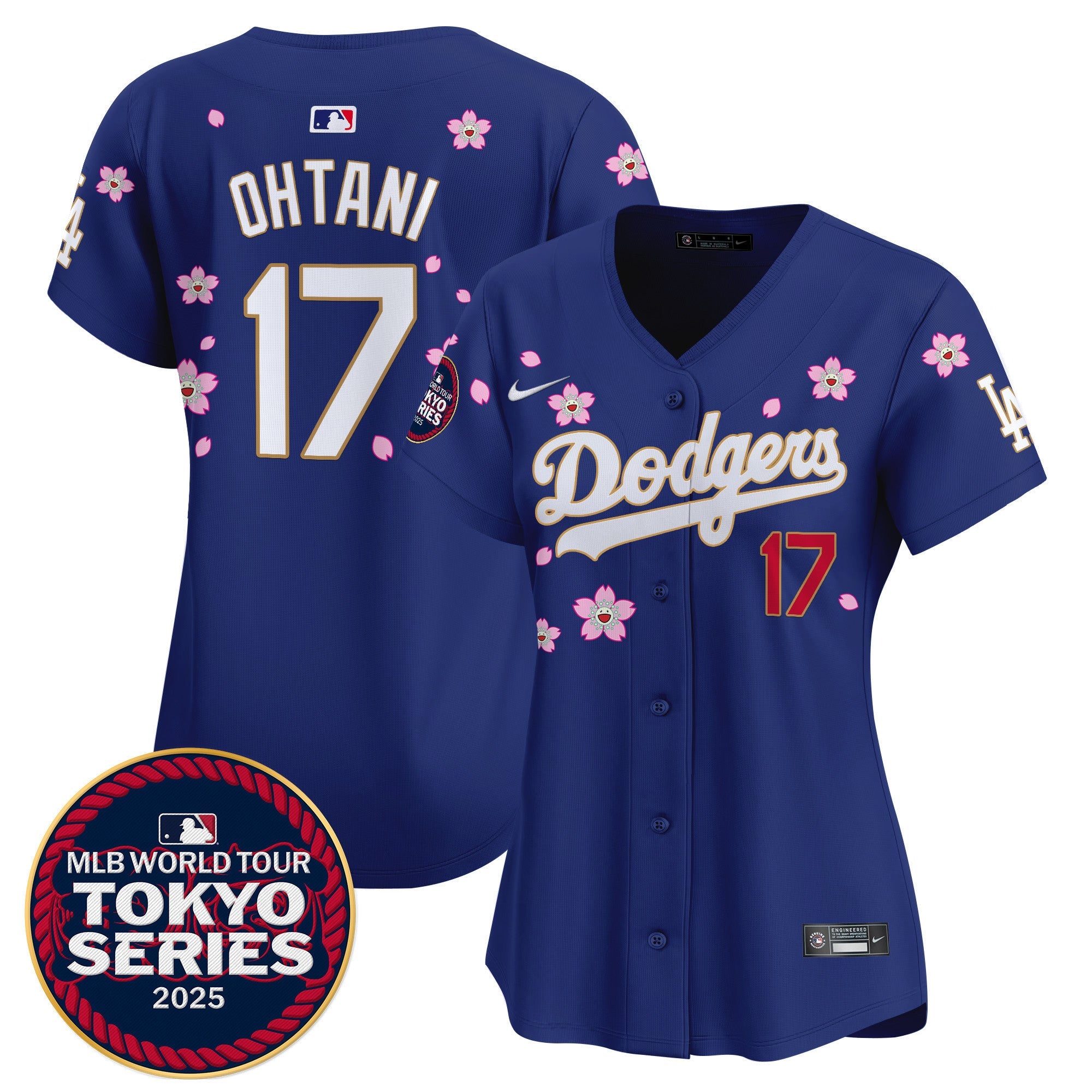 Women’s Tokyo Series 2025 Gold Trim Vapor Premier Limited Jersey V2 – Stitched