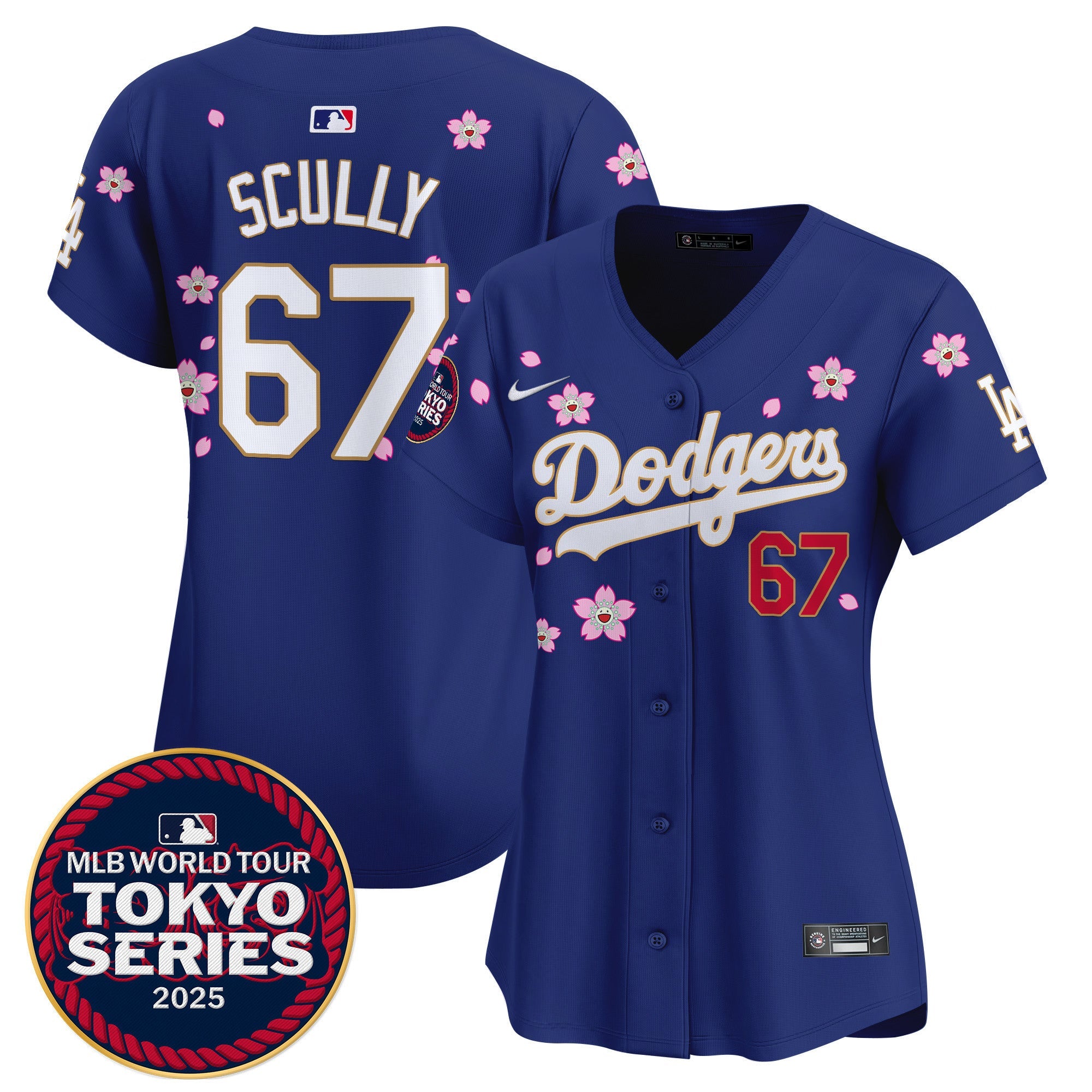 Women’s Tokyo Series 2025 Gold Trim Vapor Premier Limited Jersey V2 – Stitched