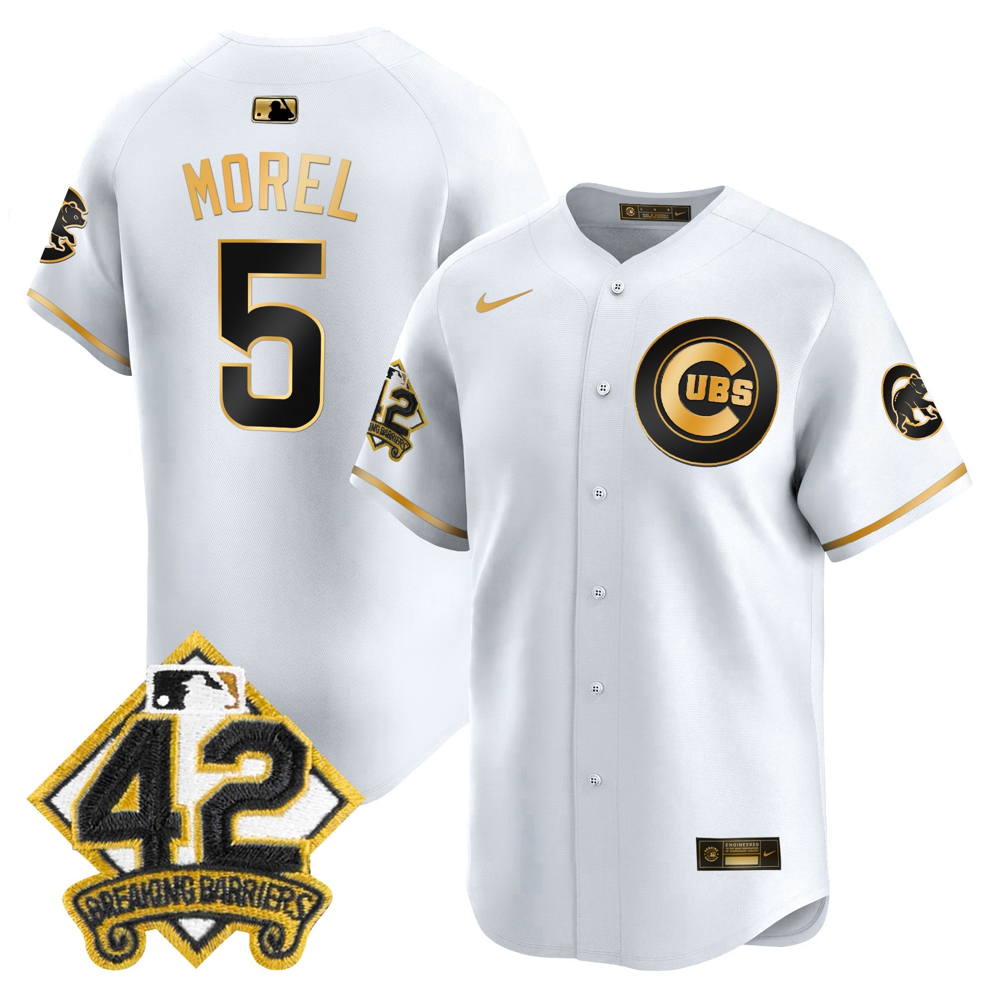 Men’s Chicago 2025 Jackie Robinson Patch Vapor Premier Limited Jersey