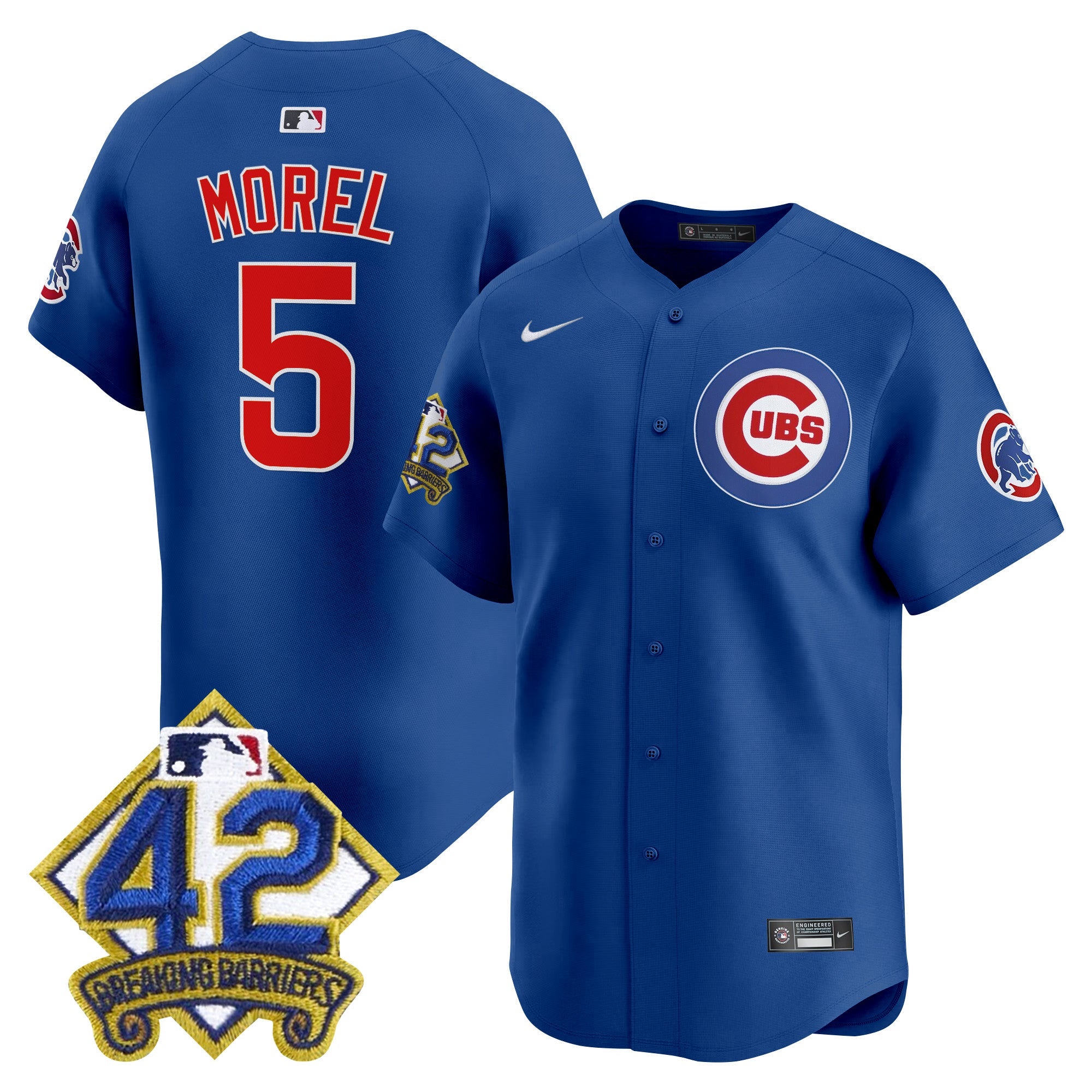 Men’s Chicago 2025 Jackie Robinson Patch Vapor Premier Limited Jersey