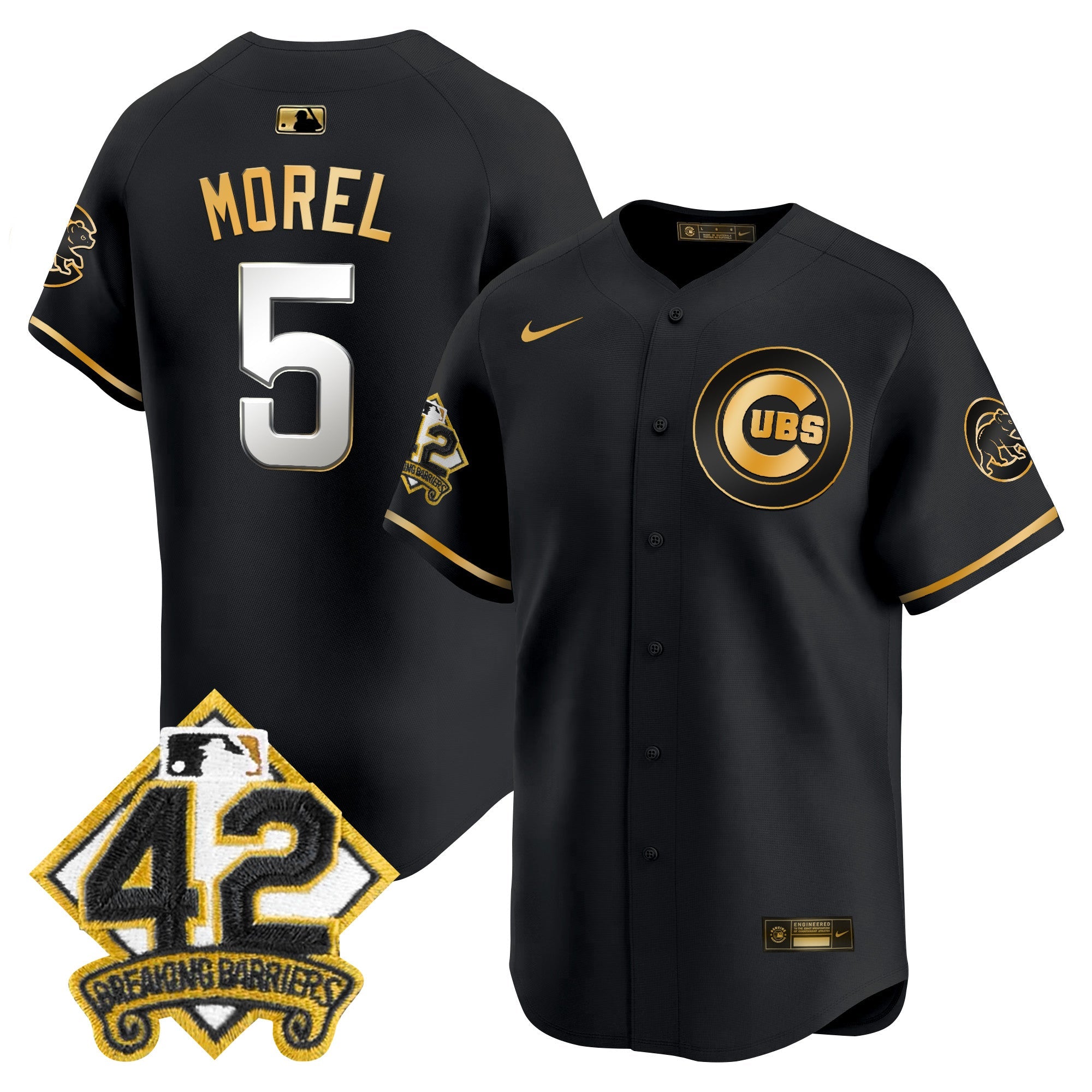 Men’s Chicago 2025 Jackie Robinson Patch Vapor Premier Limited Jersey