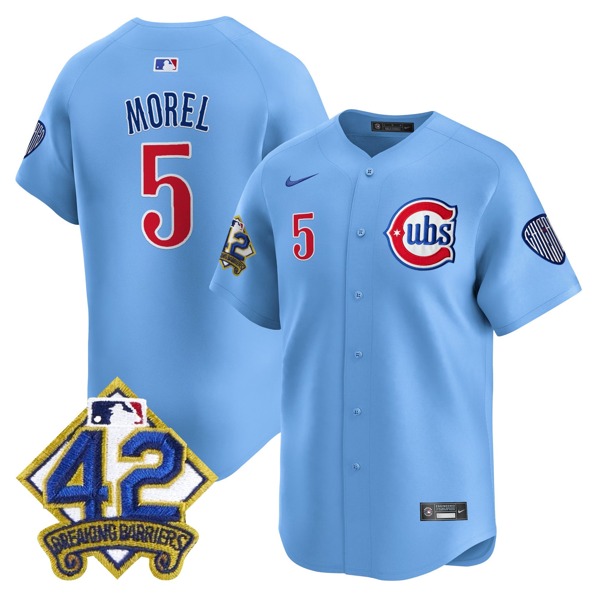 Men’s Chicago 2025 Jackie Robinson Patch Vapor Premier Limited Jersey