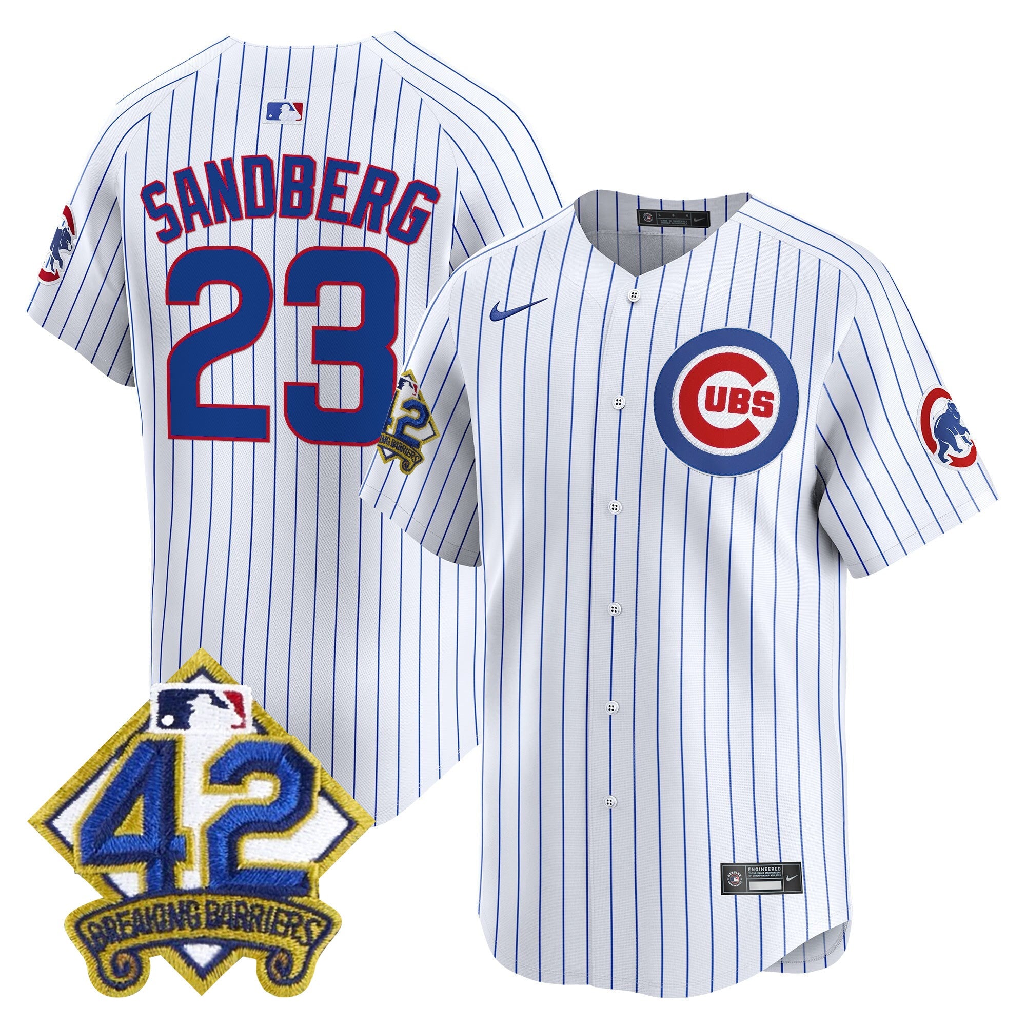 Men’s Chicago 2025 Jackie Robinson Patch Vapor Premier Limited Jersey