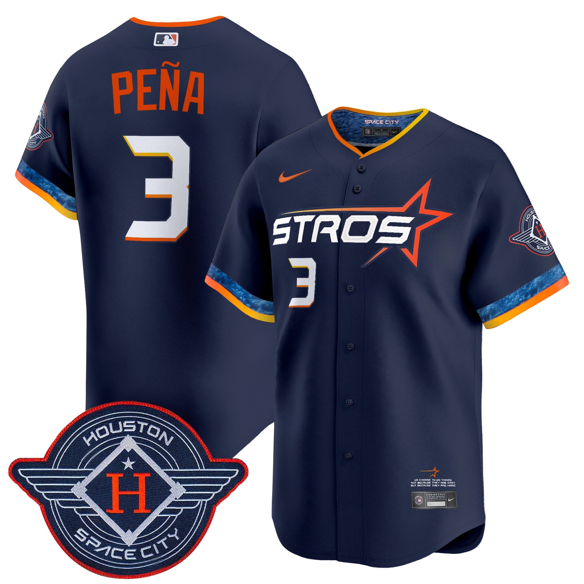 Men’s Houston 2025 City Connect Vapor Premier Limited Jersey
