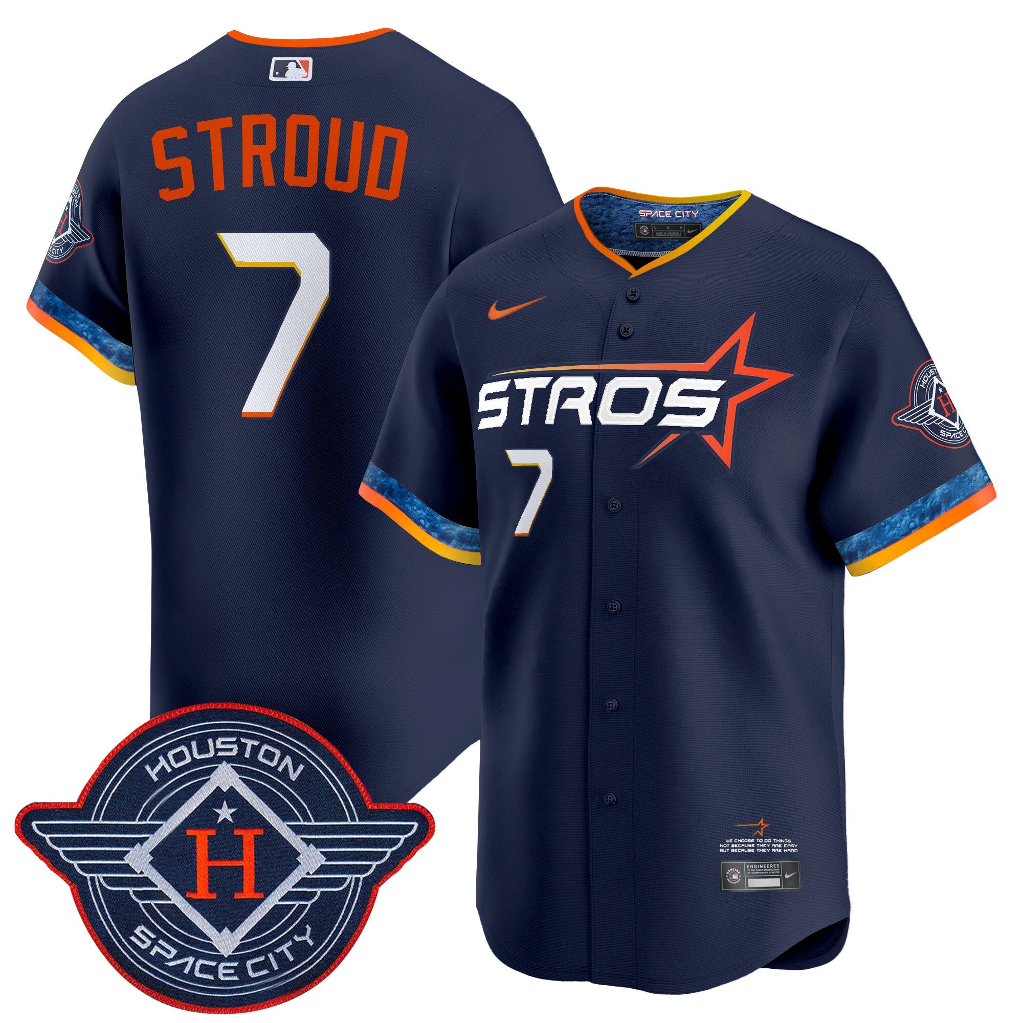 Men’s Houston 2025 City Connect Vapor Premier Limited Jersey