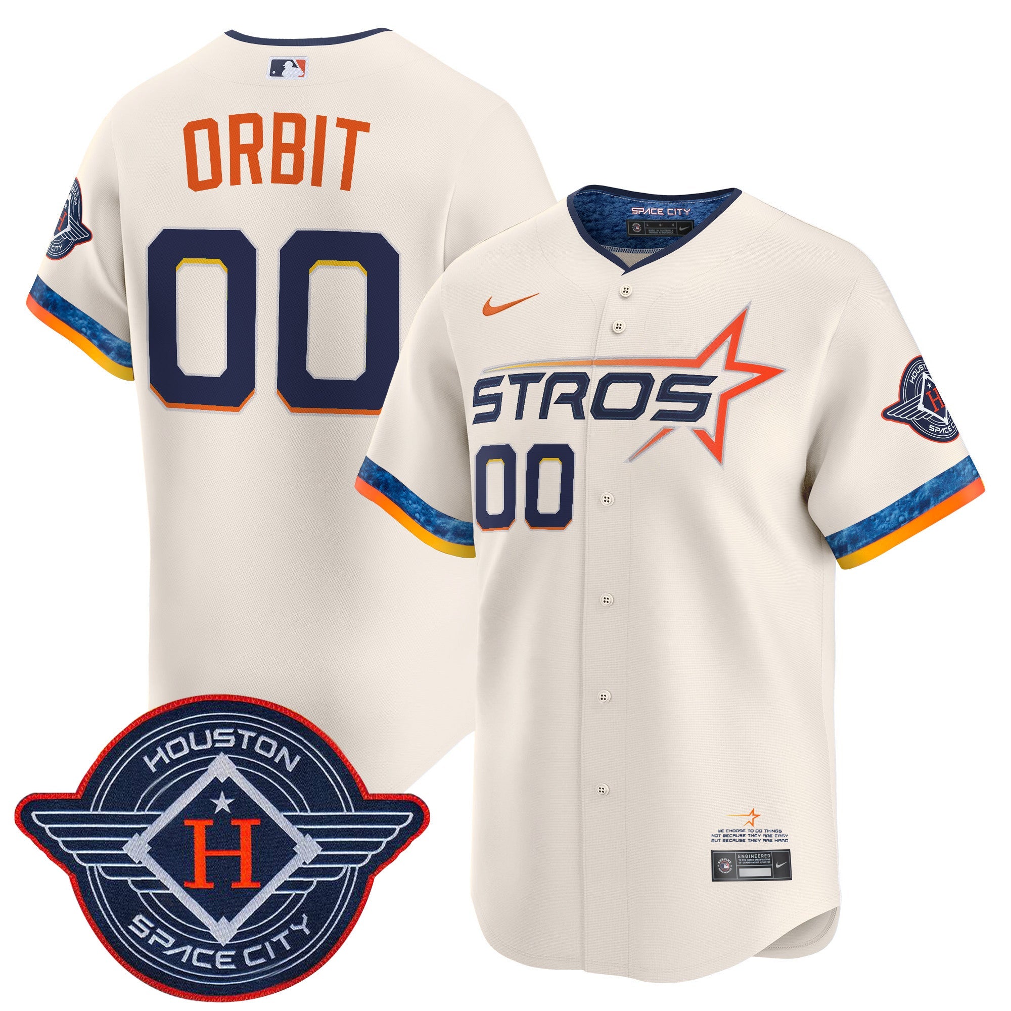 Men’s Houston 2025 City Connect Vapor Premier Limited Jersey