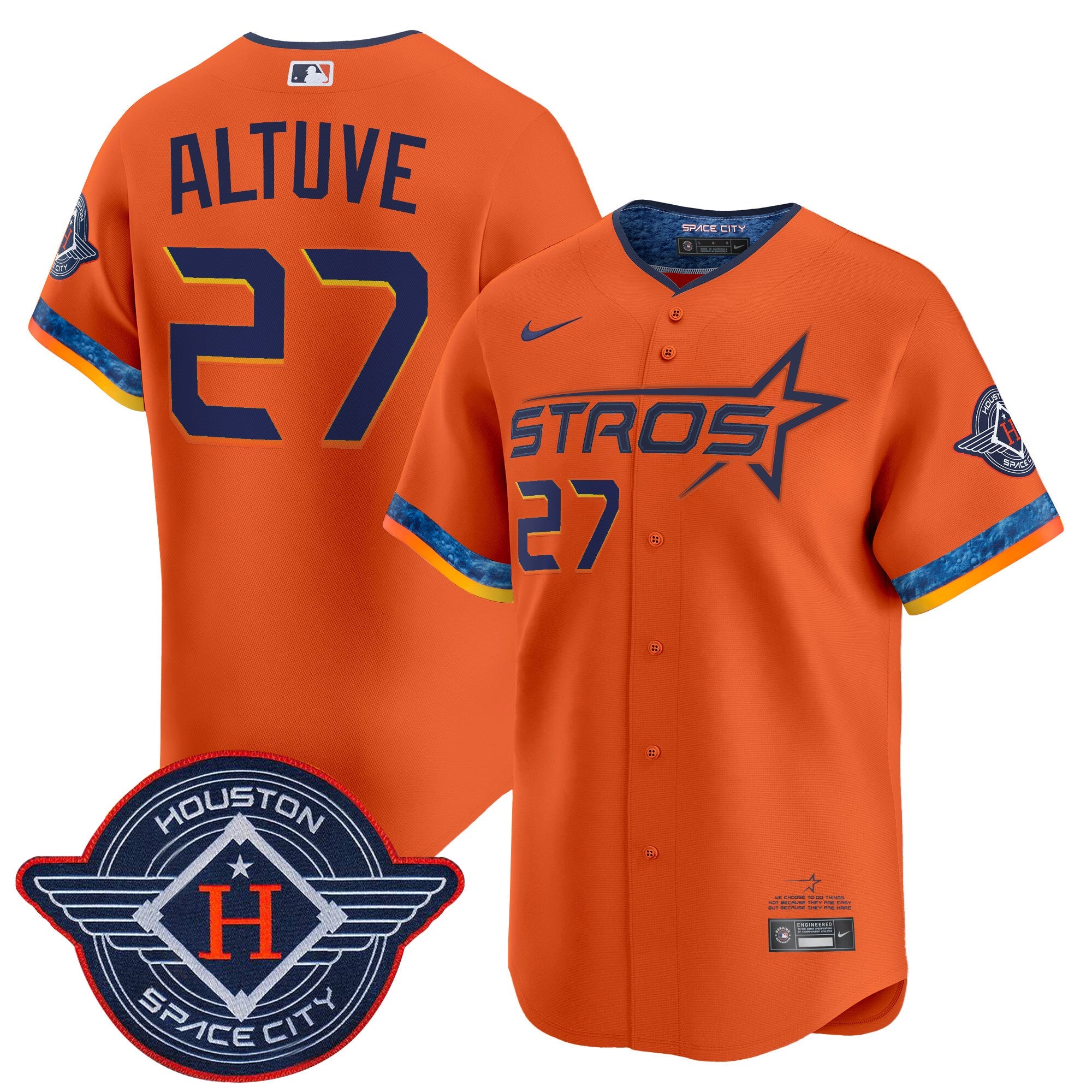 Men’s Houston 2025 City Connect Vapor Premier Limited Jersey