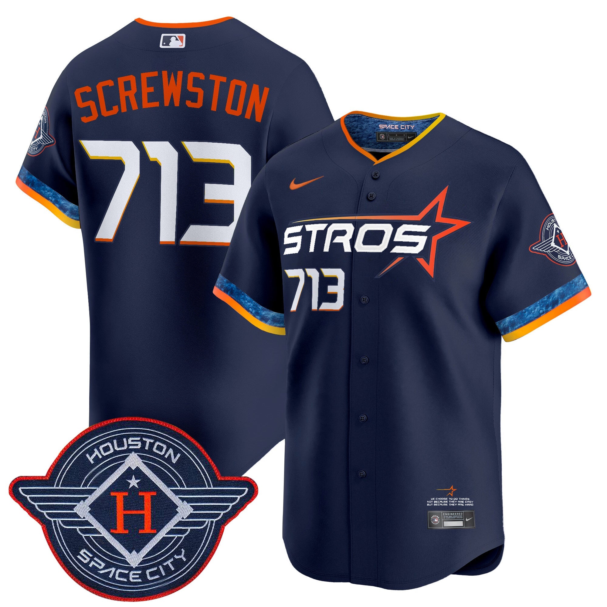 Men’s Houston 2025 City Connect Vapor Premier Limited Jersey