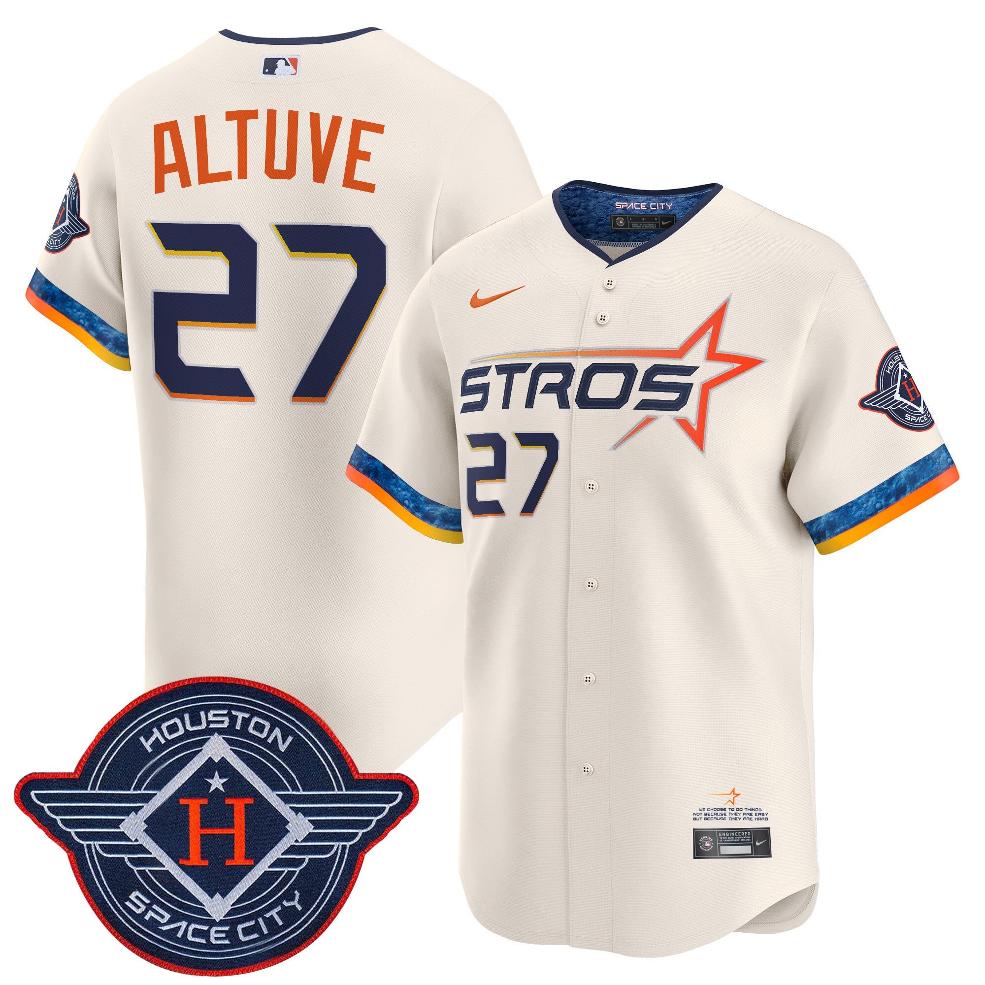 Men’s Houston 2025 City Connect Vapor Premier Limited Jersey