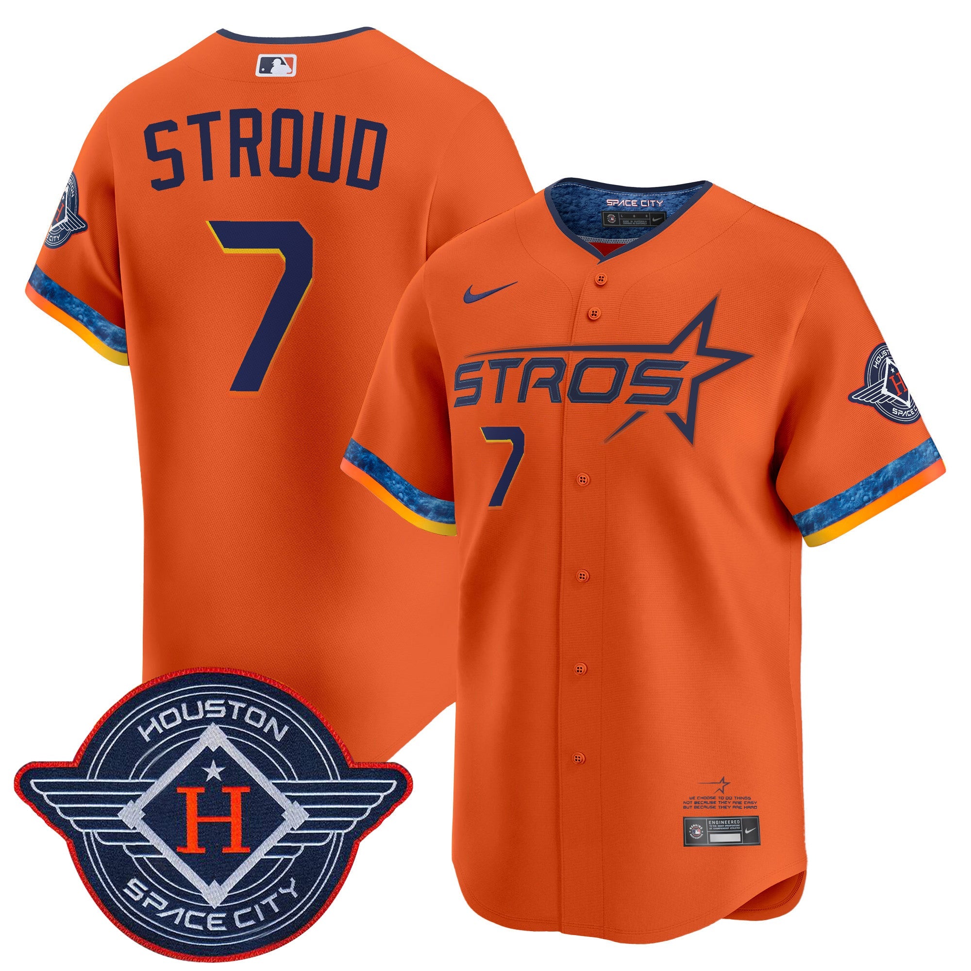 Men’s Houston 2025 City Connect Vapor Premier Limited Jersey