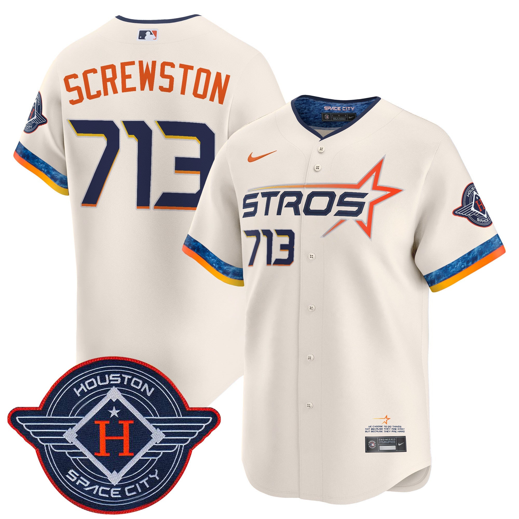 Men’s Houston 2025 City Connect Vapor Premier Limited Jersey