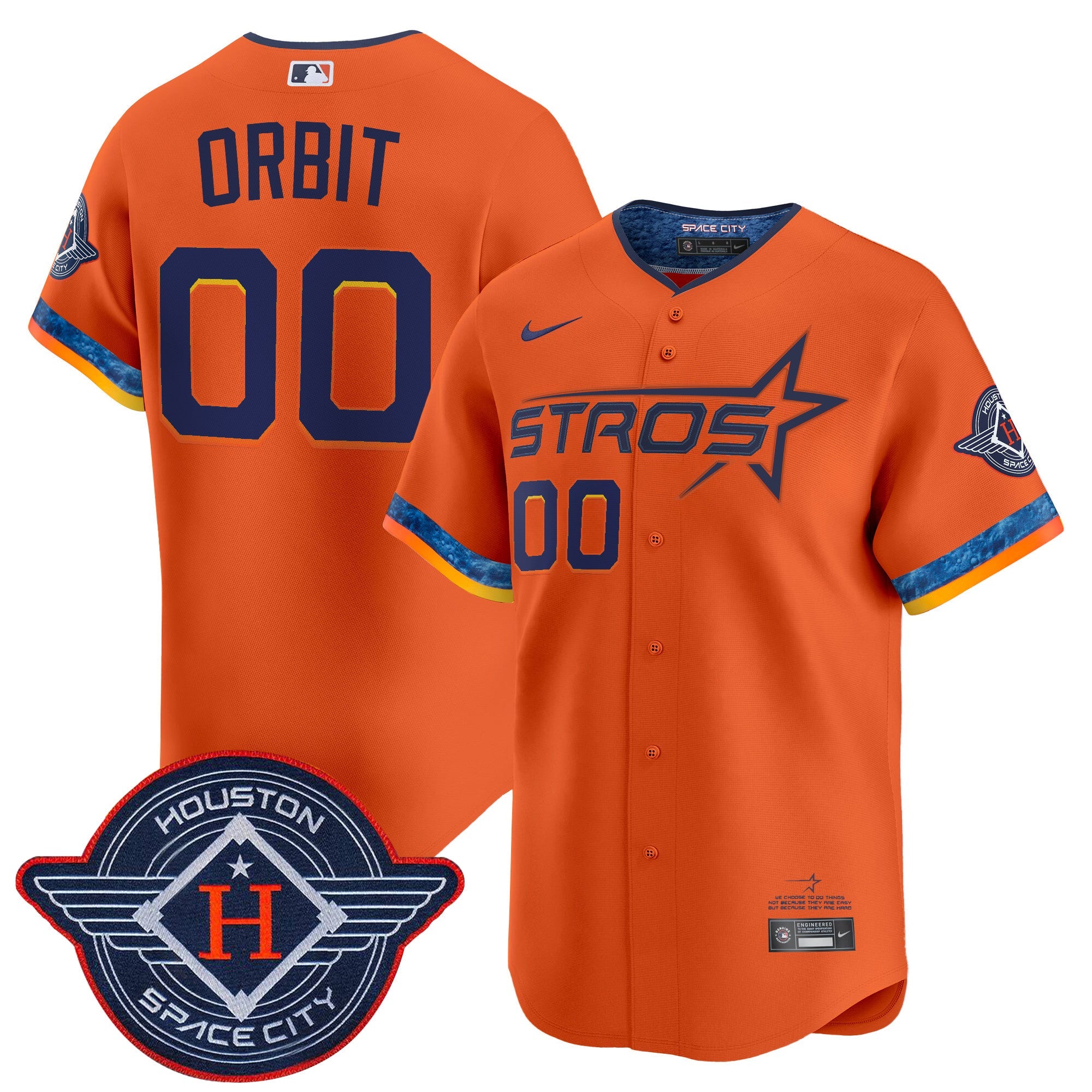 Men’s Houston 2025 City Connect Vapor Premier Limited Jersey