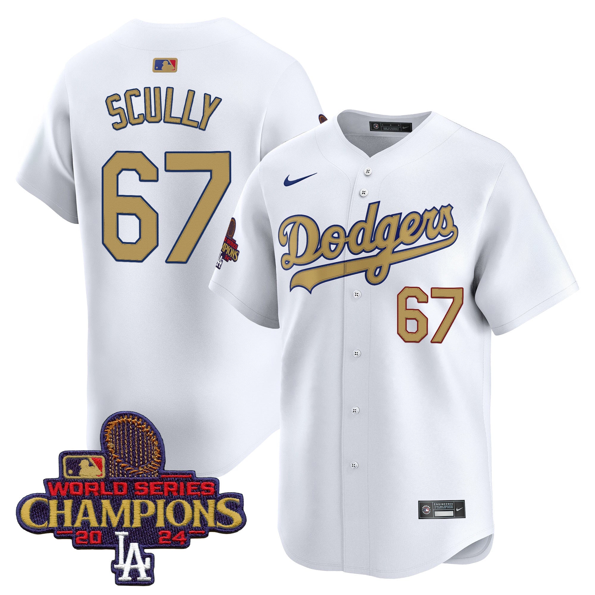 Men’s 2025 Gold Vapor Premier Limited Jersey
