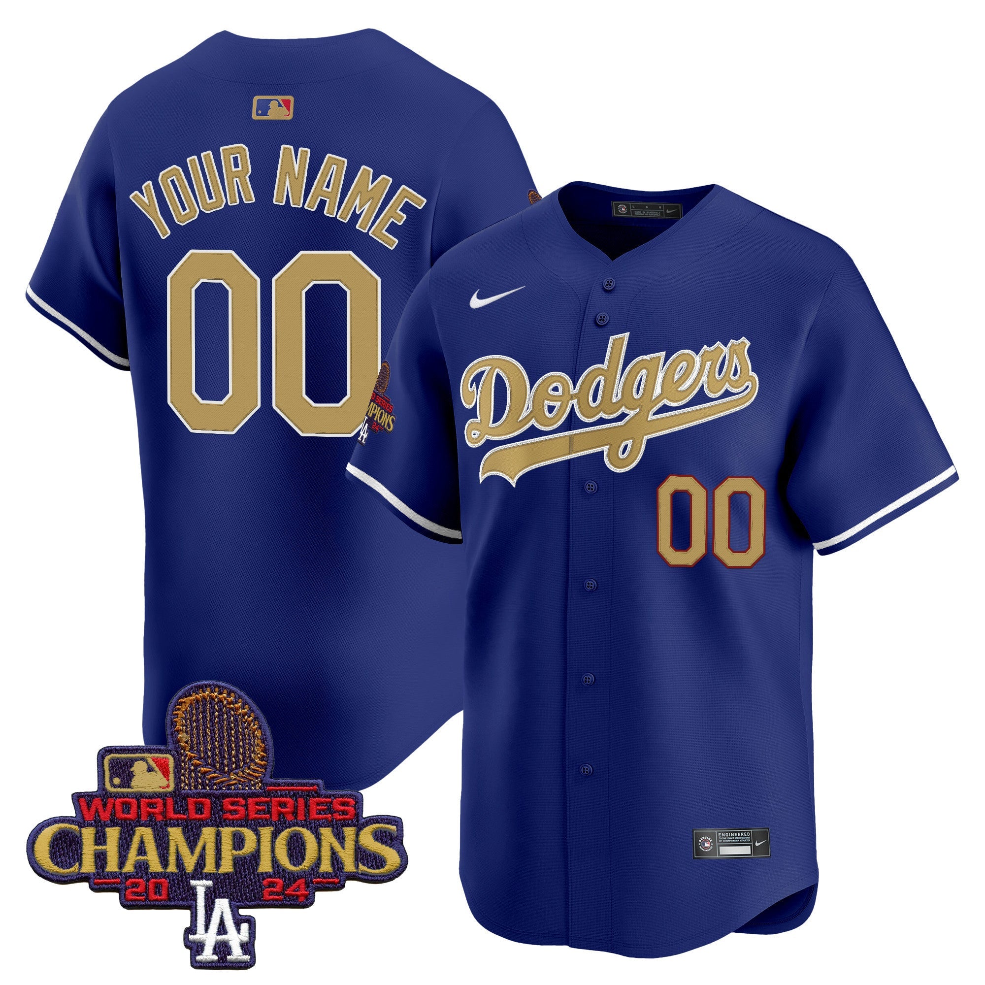 2025 Gold Vapor Premier Limited Custom Jersey