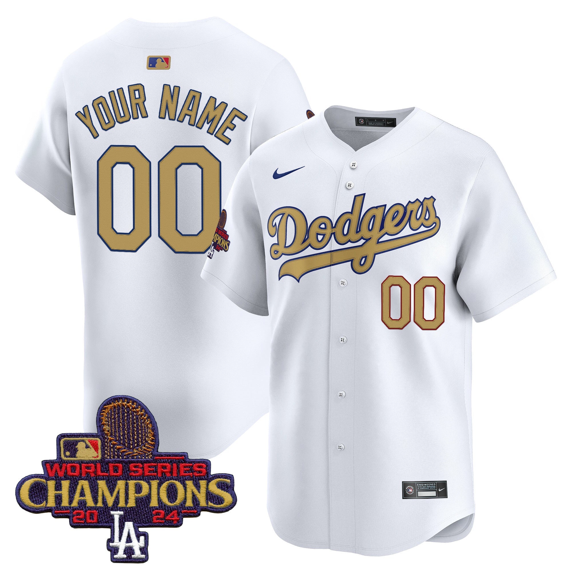 2025 Gold Vapor Premier Limited Custom Jersey