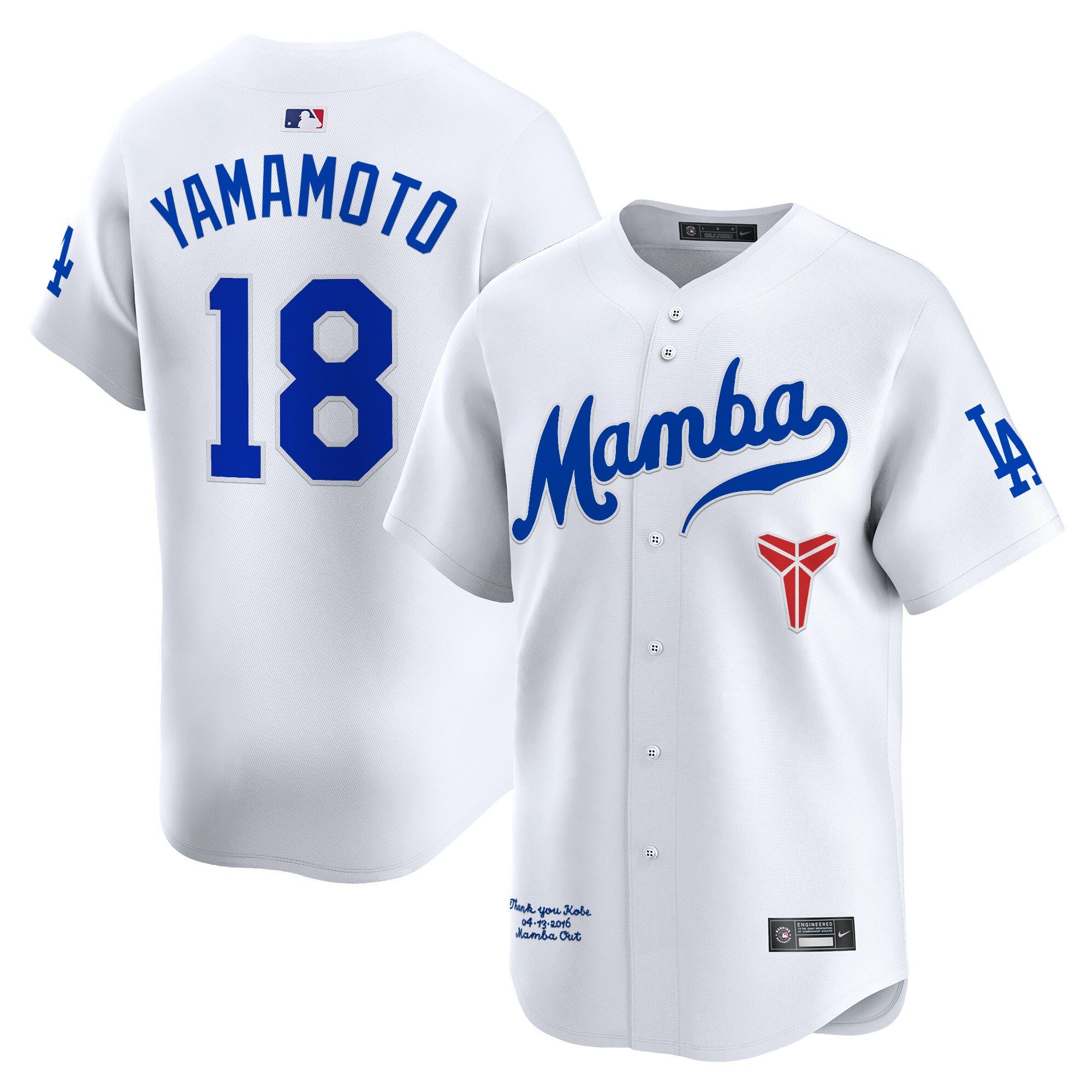 Men’s Kobe Bryant Mamba Vapor Premier Limited Jersey