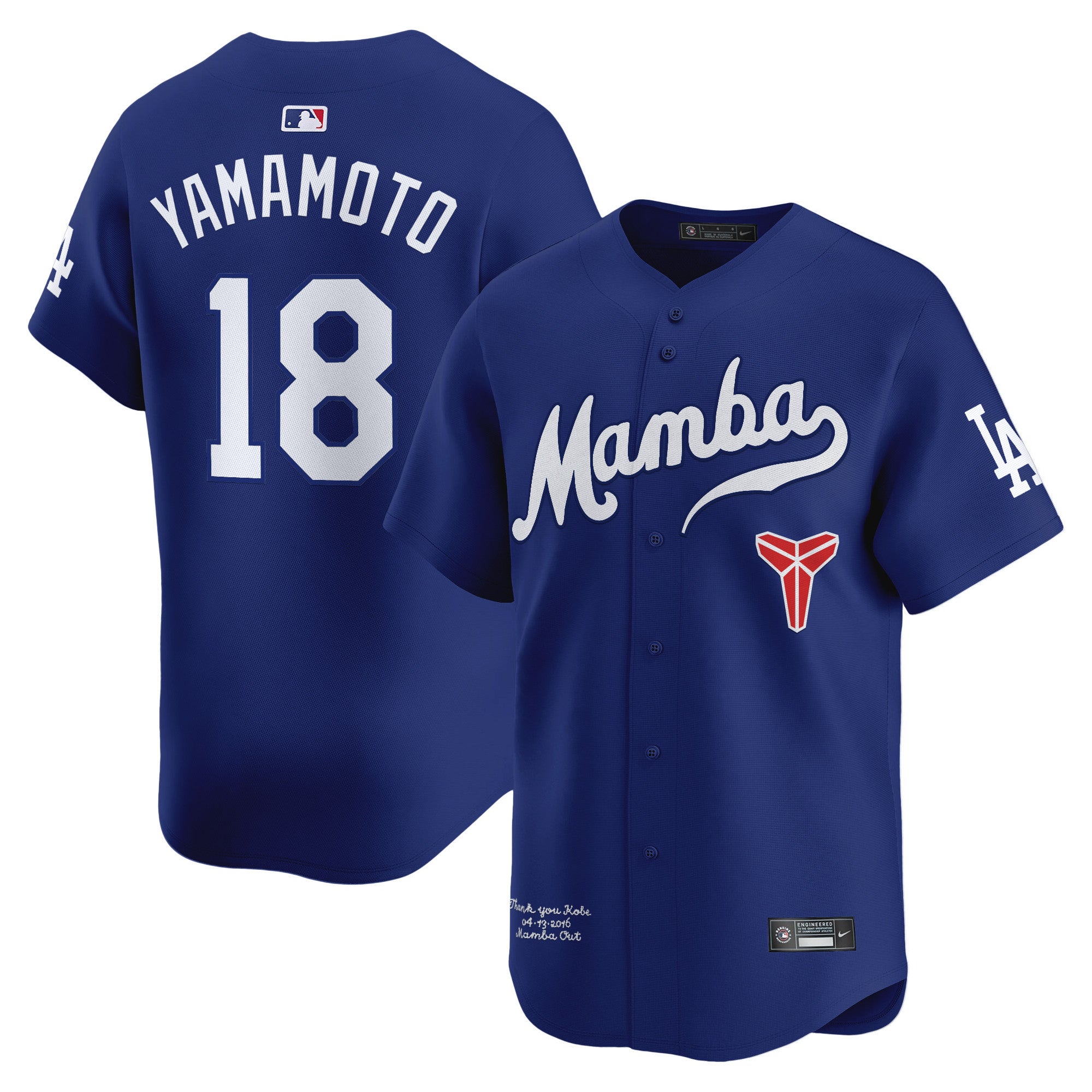 Men’s Kobe Bryant Mamba Vapor Premier Limited Jersey