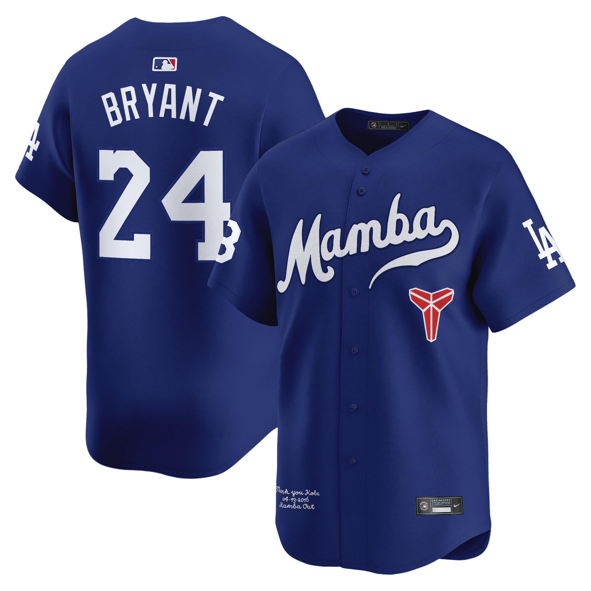 Men’s Kobe Bryant Mamba Vapor Premier Limited Jersey