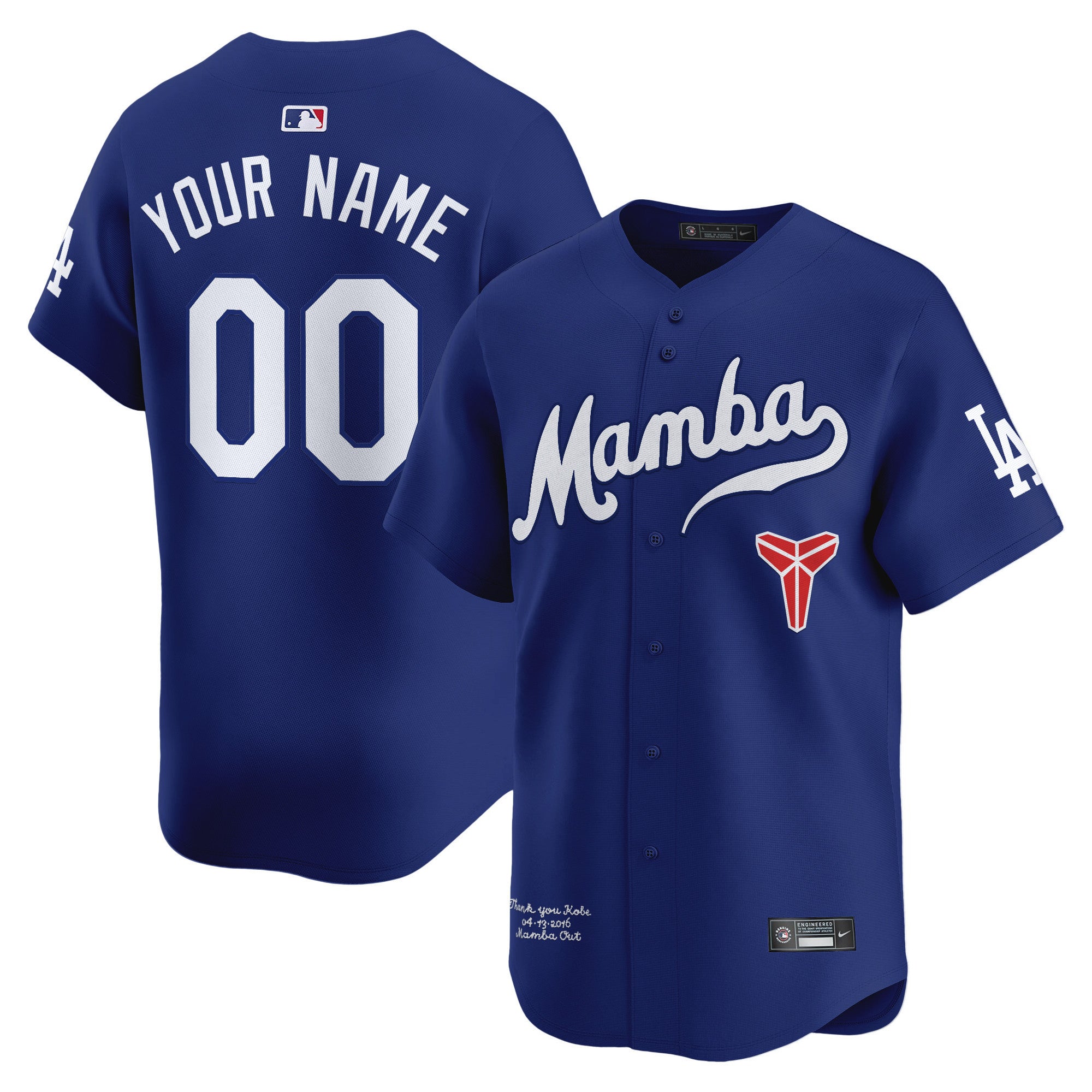 Kobe Bryant Mamba Vapor Premier Limited Custom Jersey