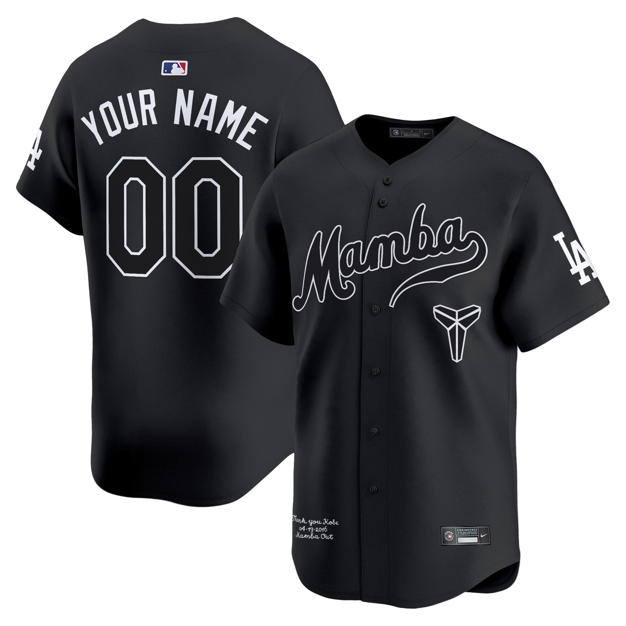 Kobe Bryant Mamba Vapor Premier Limited Custom Jersey