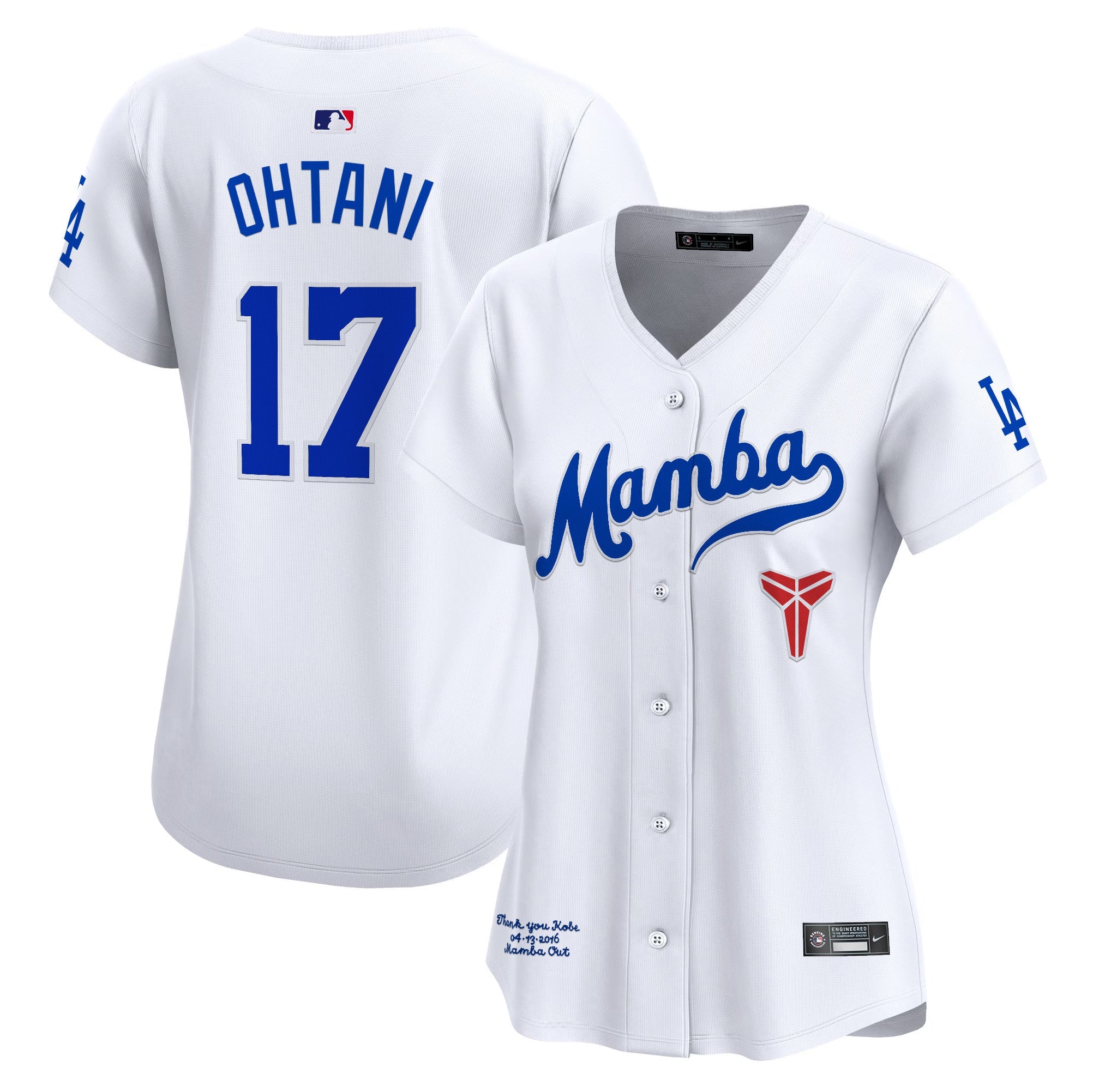 Women’s Kobe Bryant Mamba Vapor Premier Limited Jersey