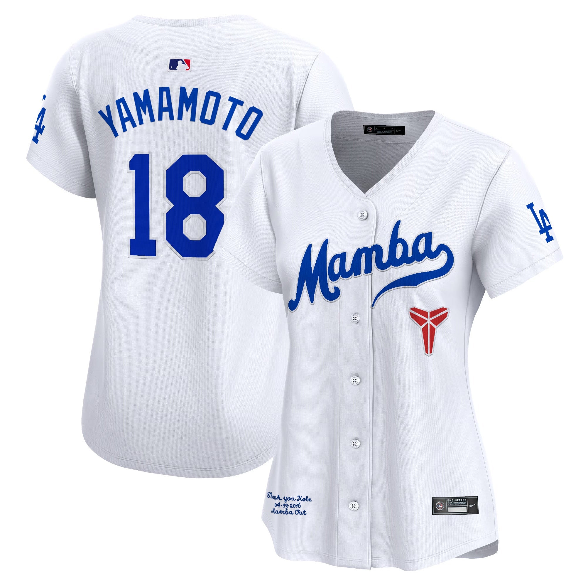 Women’s Kobe Bryant Mamba Vapor Premier Limited Jersey