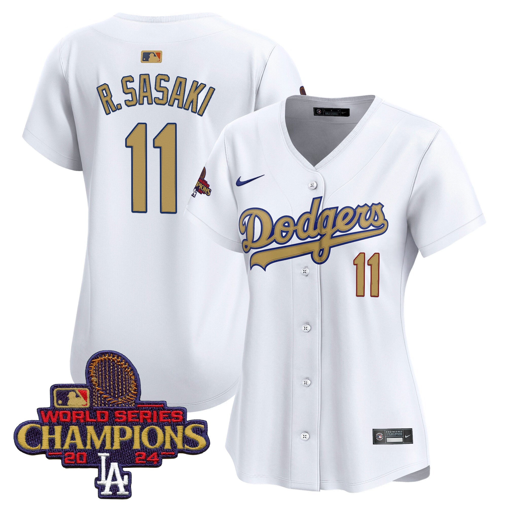 Women’s 2025 Gold Vapor Premier Limited Jersey