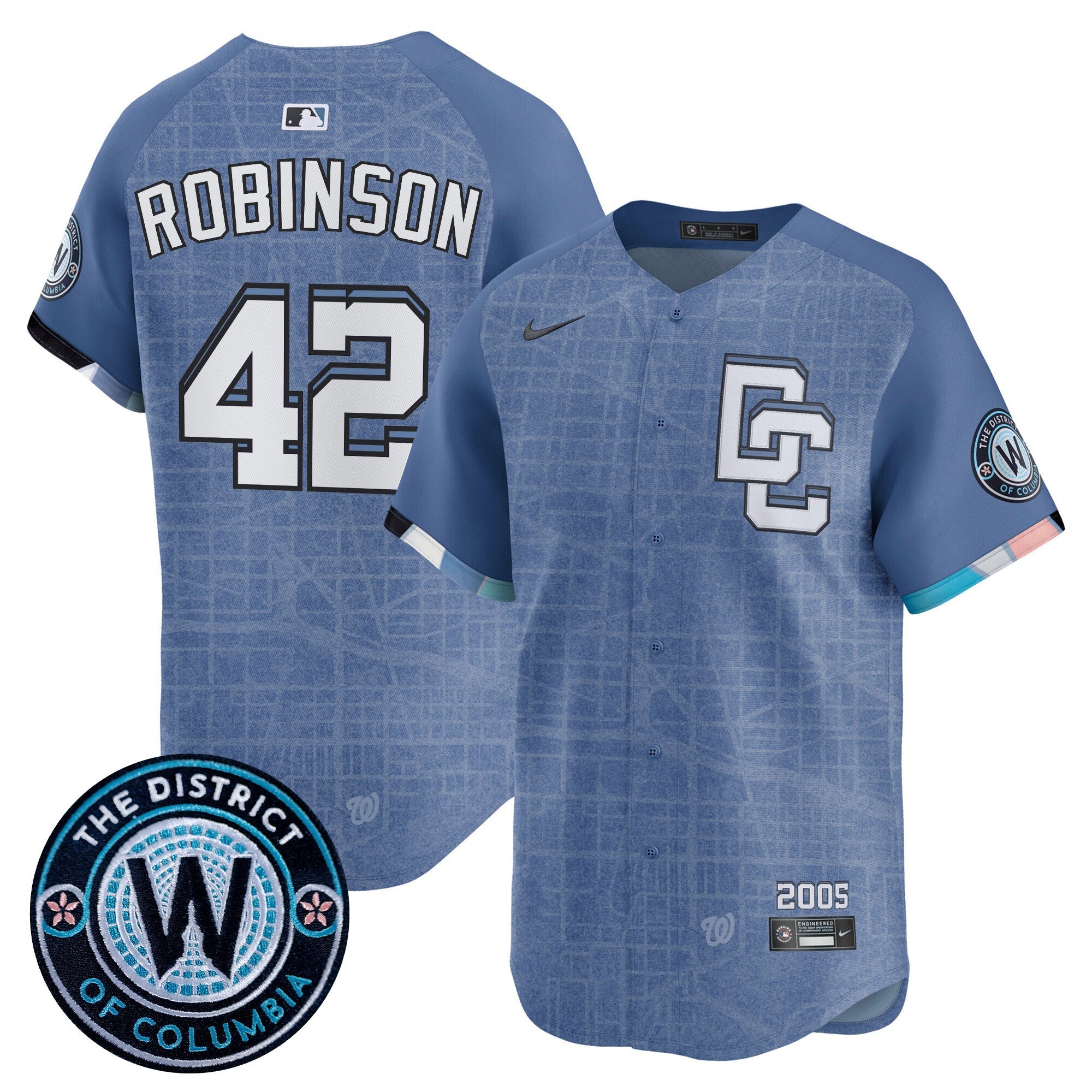 Men’s Washington 2025 City Connect Vapor Premier Limited Jersey – Stitched