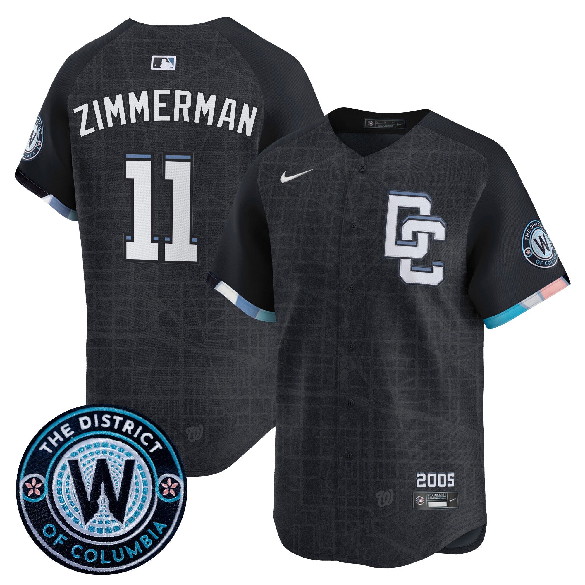 Men’s Washington 2025 City Connect Vapor Premier Limited Jersey – Stitched