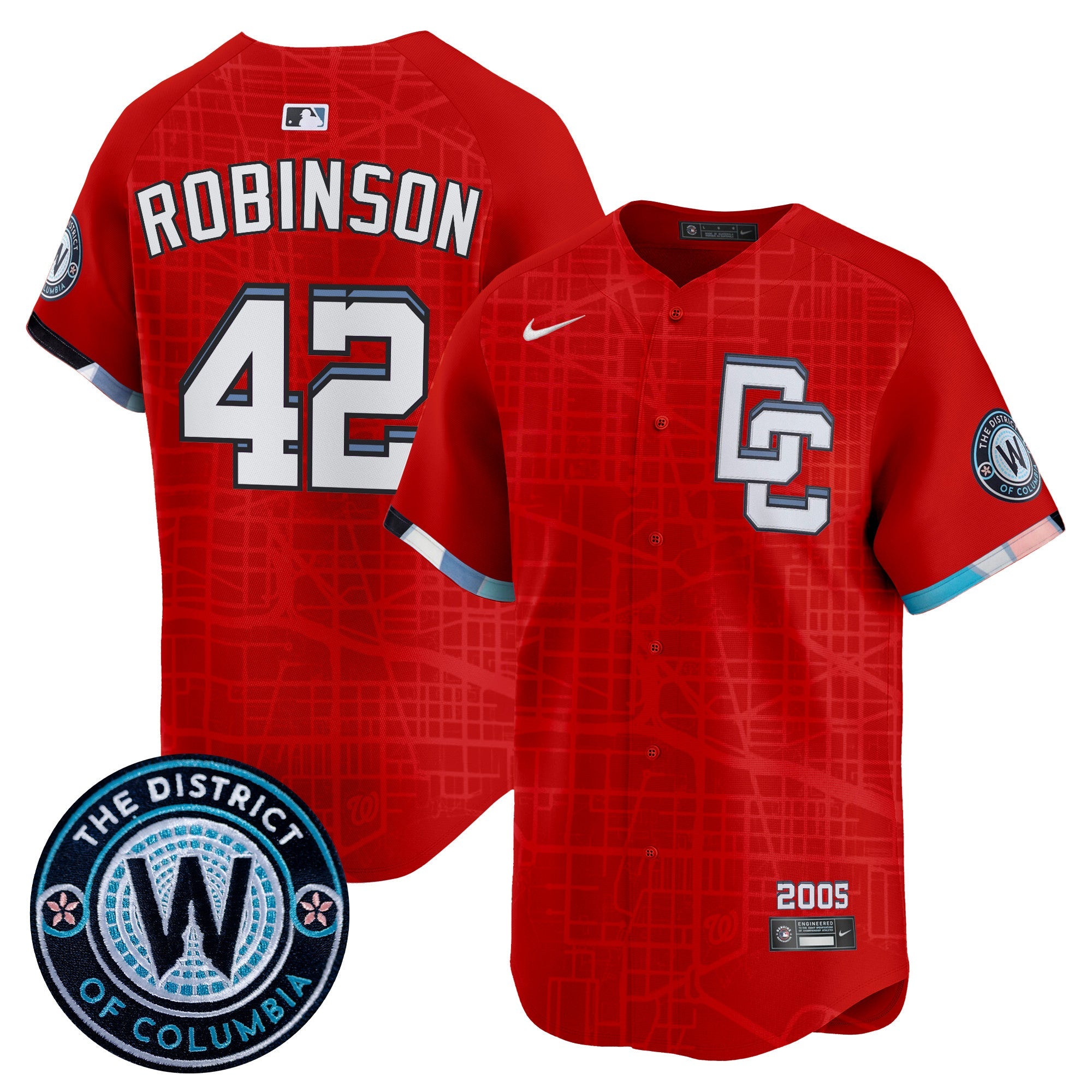 Men’s Washington 2025 City Connect Vapor Premier Limited Jersey – Stitched